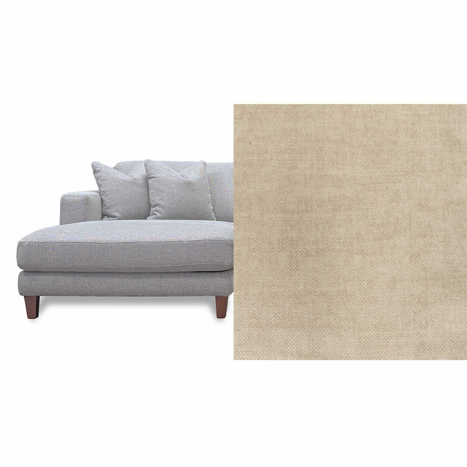 Chelsea Deep 2.5 Seat + 1.5 Armless + Chaise RSF