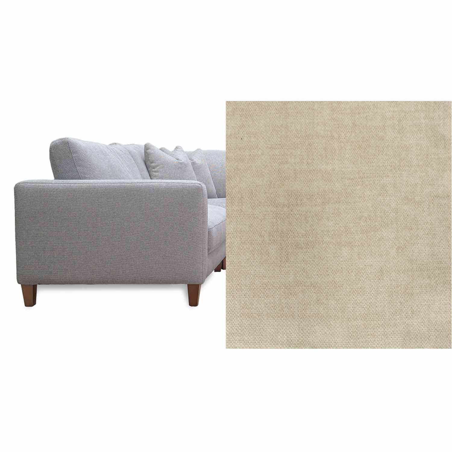 Chelsea Deep 2.5 Seat + 1.5 Armless + Large Corner + Chaise LSF