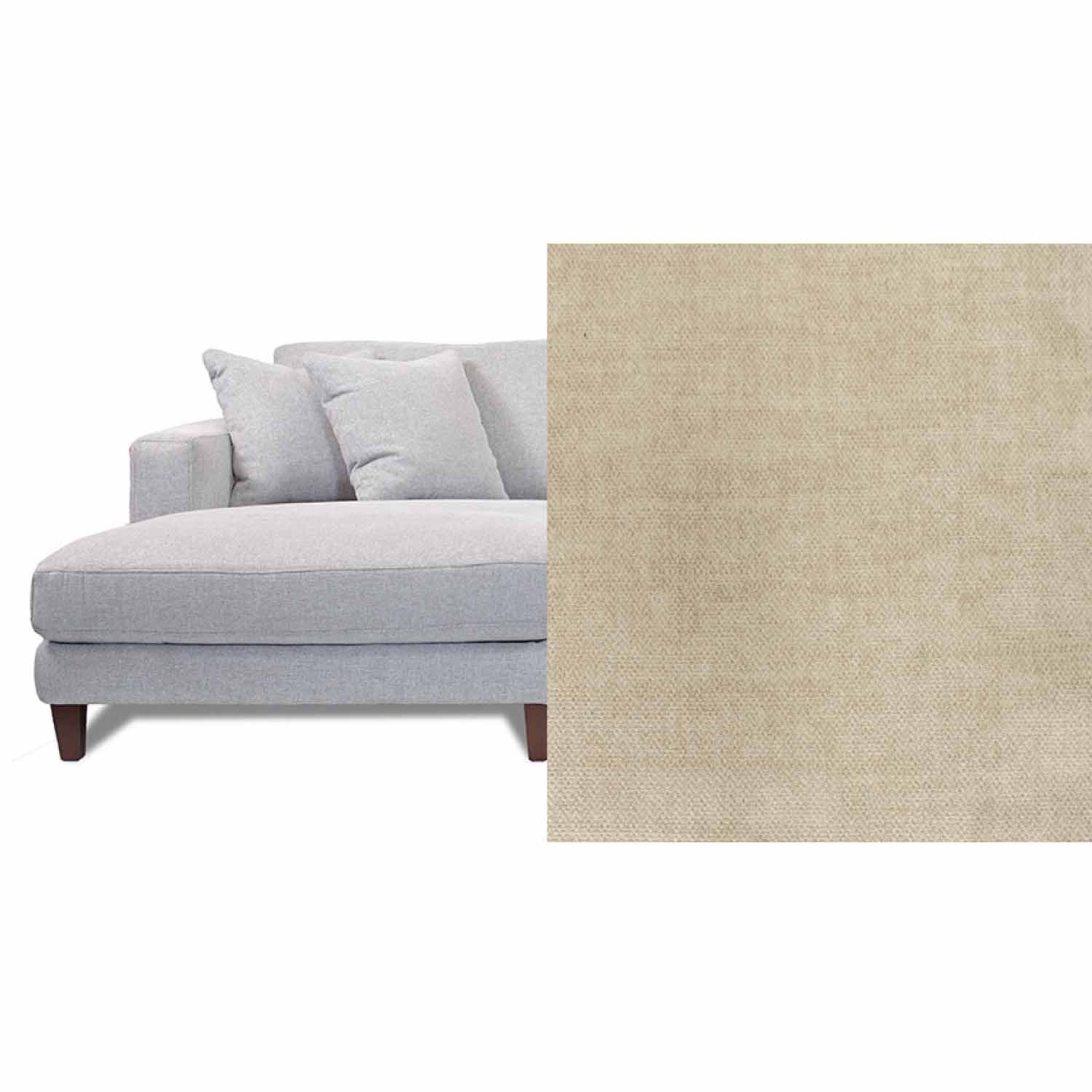 Chelsea Petite 2.5 Seat + 1.5 Armless + Chaise LSF