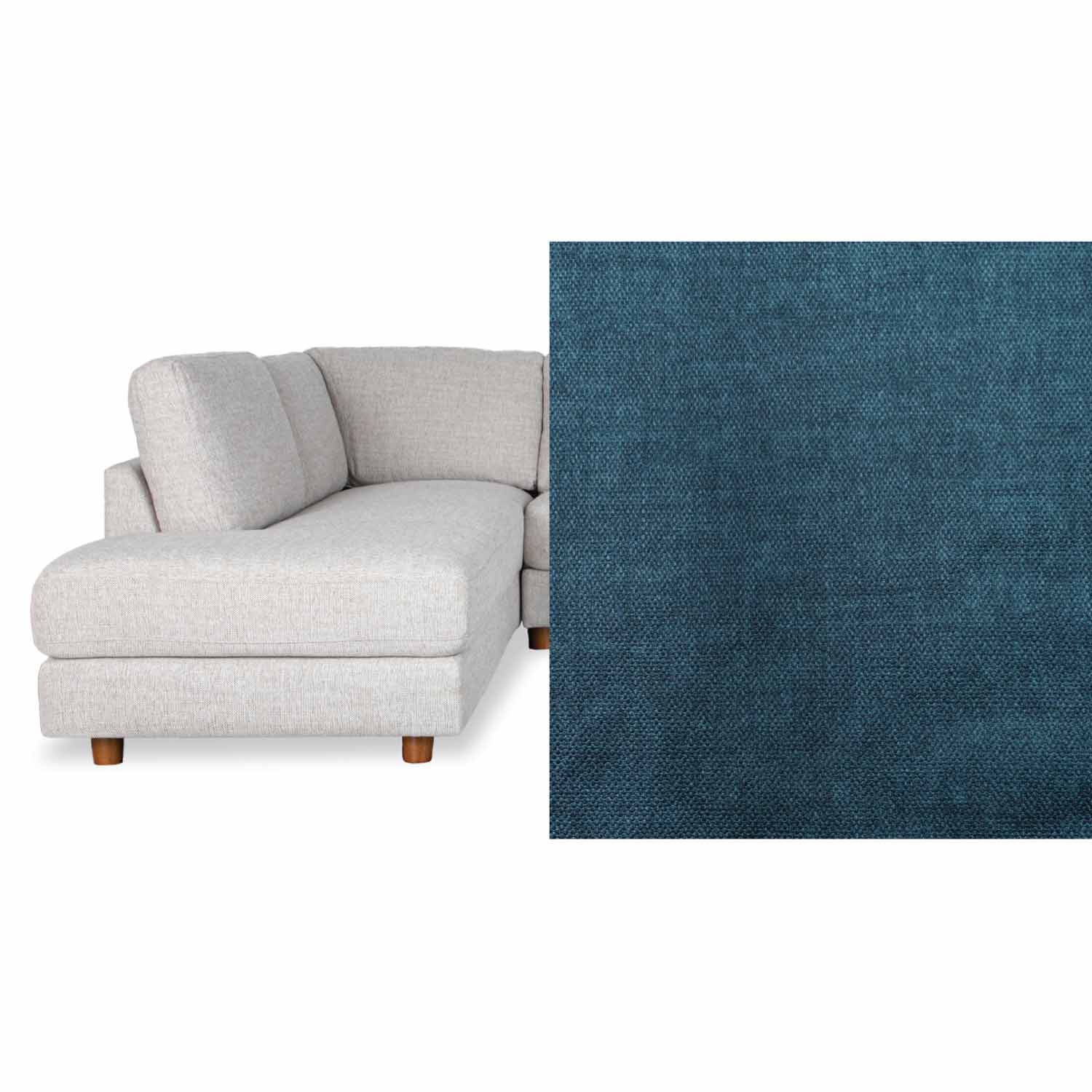Haven Fabric Left Side Facing Chaise Lounge