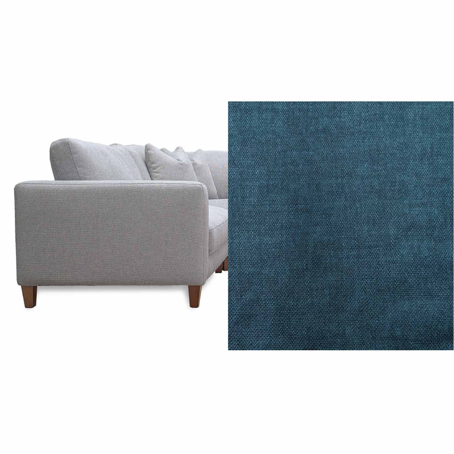 Chelsea Petite 2.5 Seat + 1.5 Armless + Large Corner + Chaise RSF