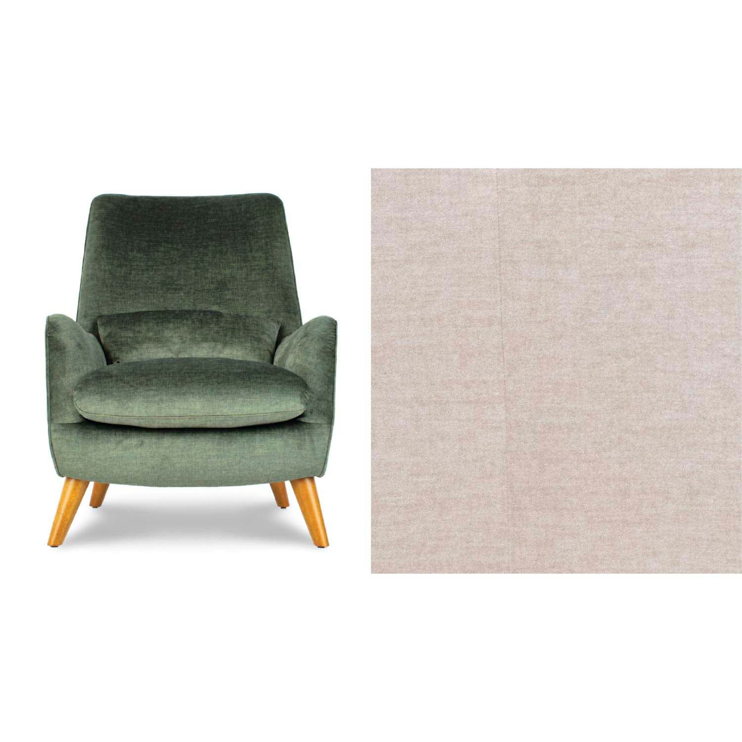 Lunar Vogue Velvet Chair