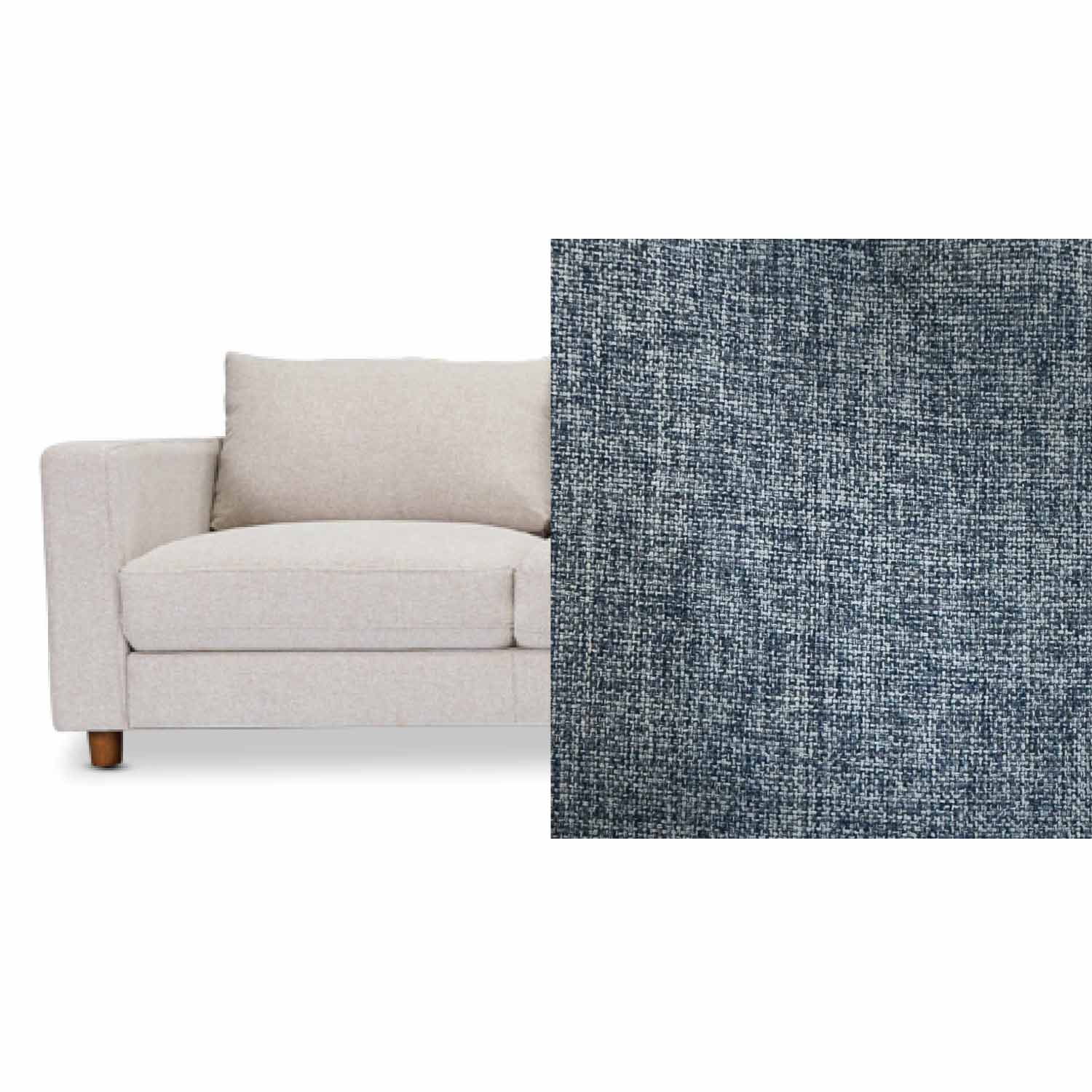 Barcelona Fabric 2.5 Seat Corner Suite