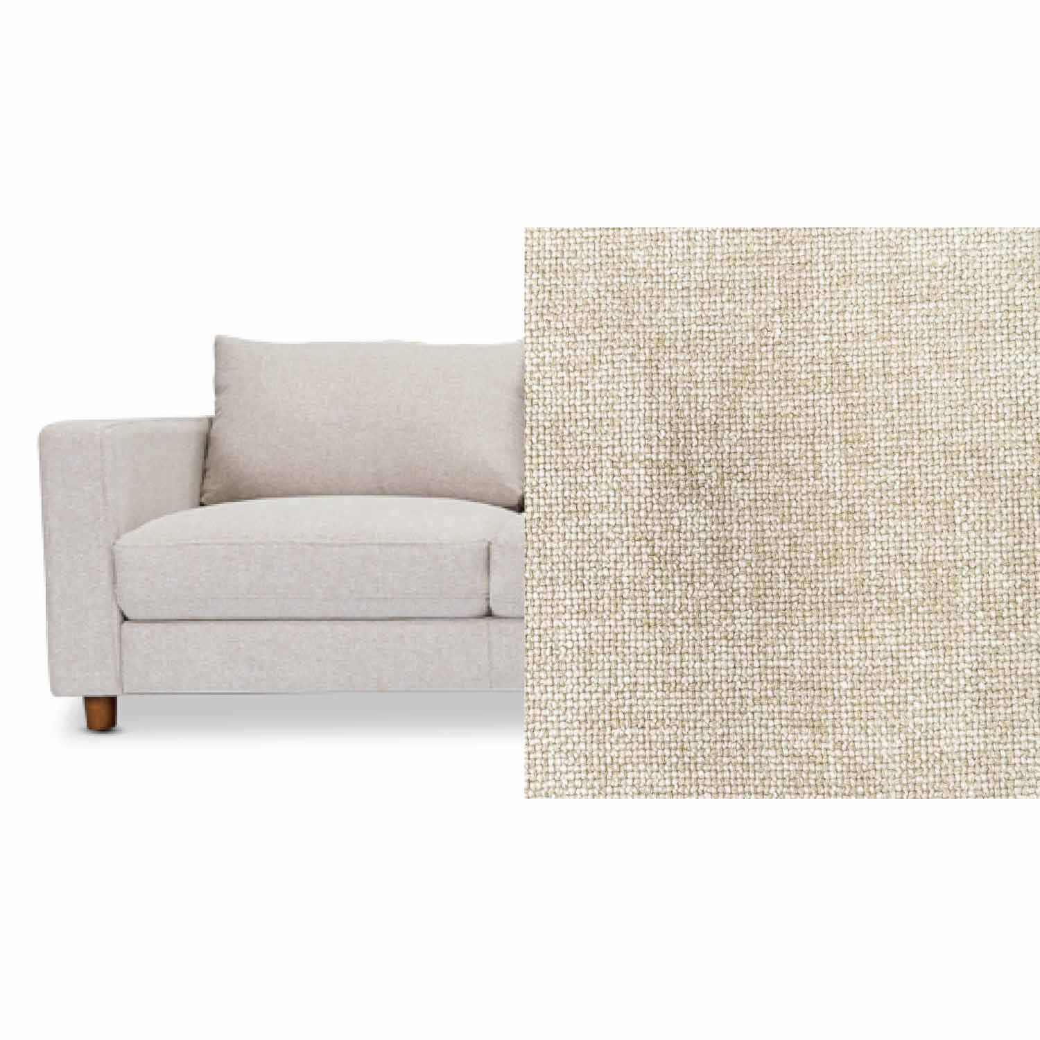 Barcelona Fabric 2.5 Seat Corner Suite