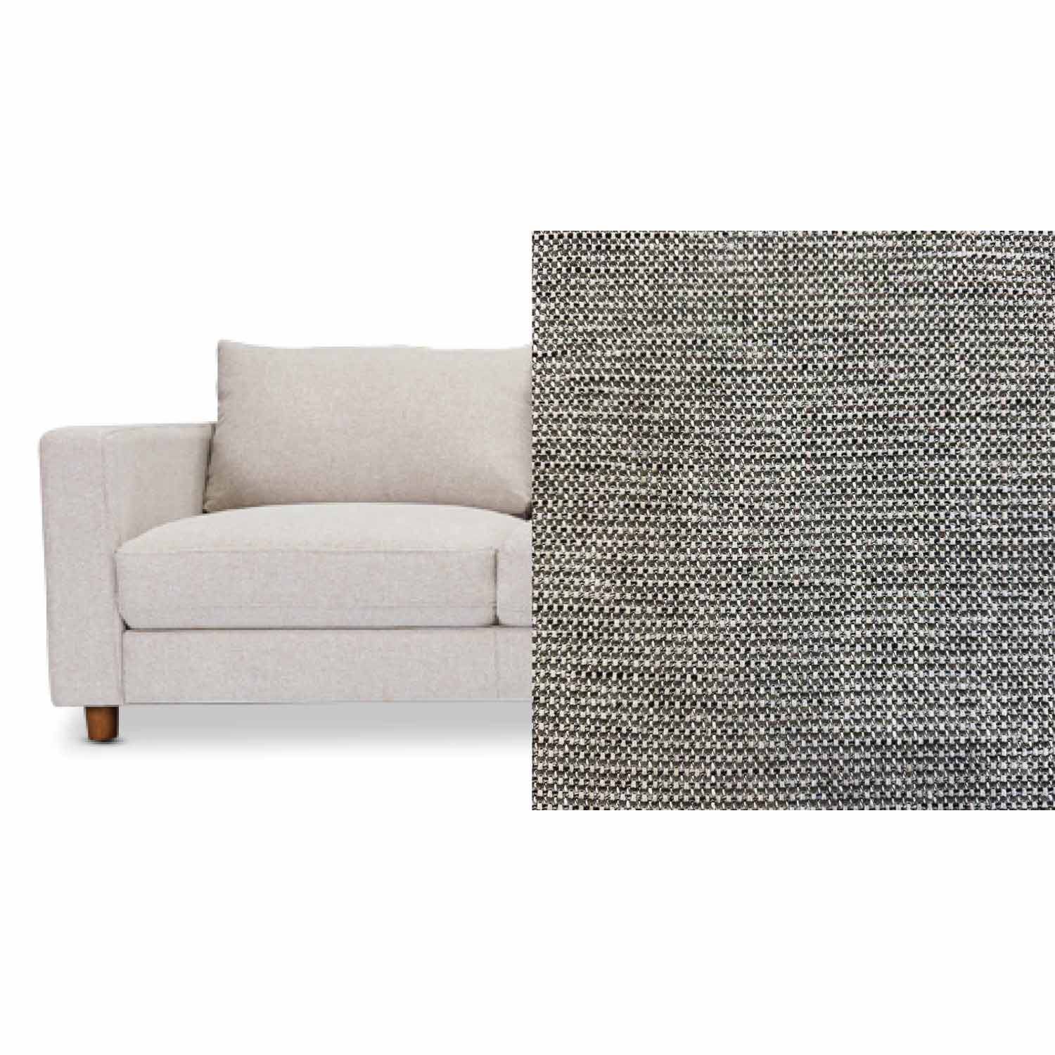 Barcelona Fabric 2.5 Seat Corner Suite