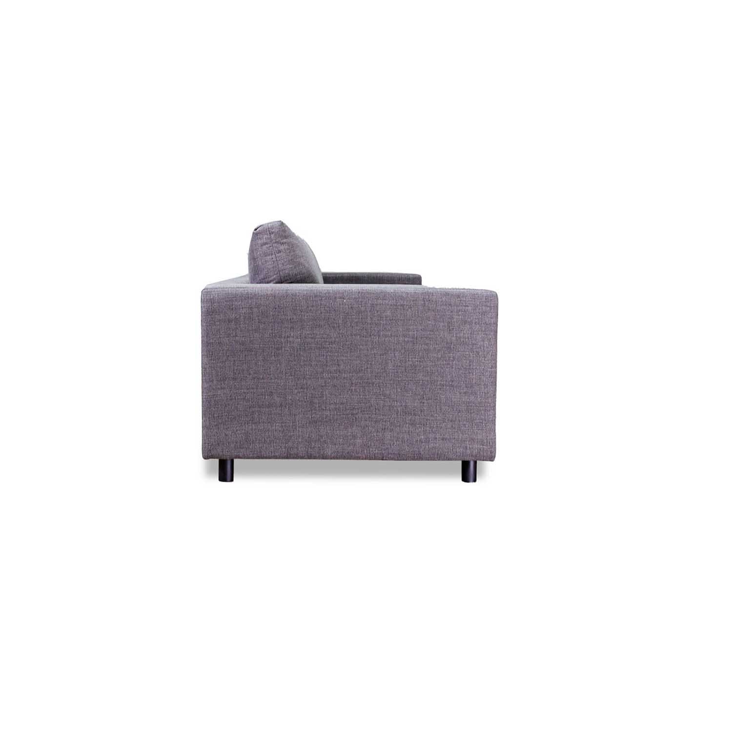 Sorrento Fabric 4 Seat Sofa in Fleur Bark