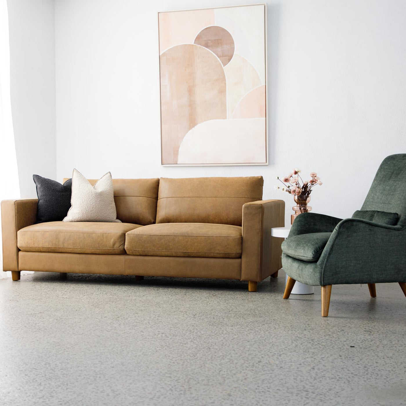 Barcelona Leather 3 Seat Sofa Secret Sofa Barcelona leather 3 seat sofa secret sofa