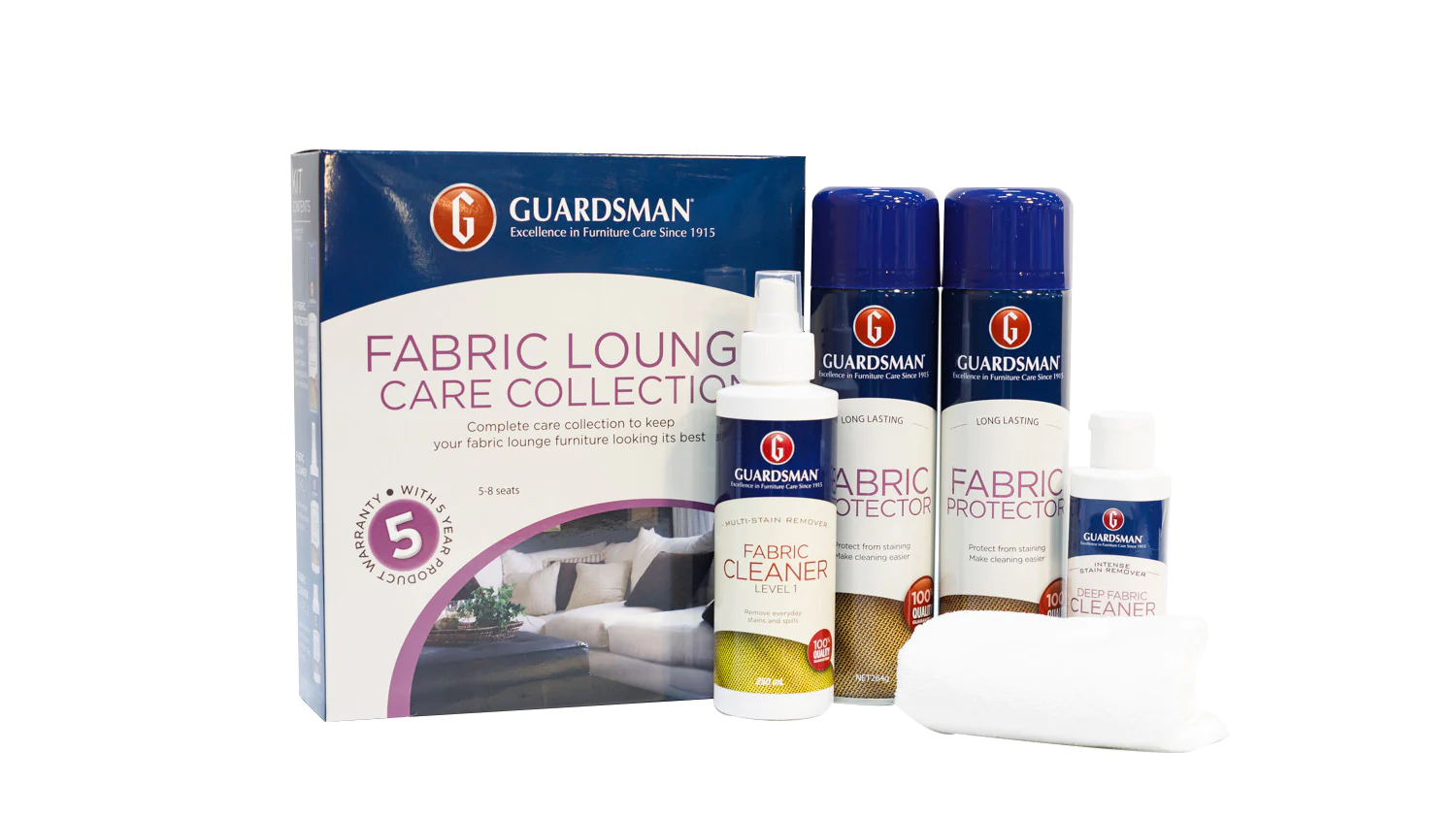 Guardsman Fabric Accidental Damage Warranty (5-8 Seat)