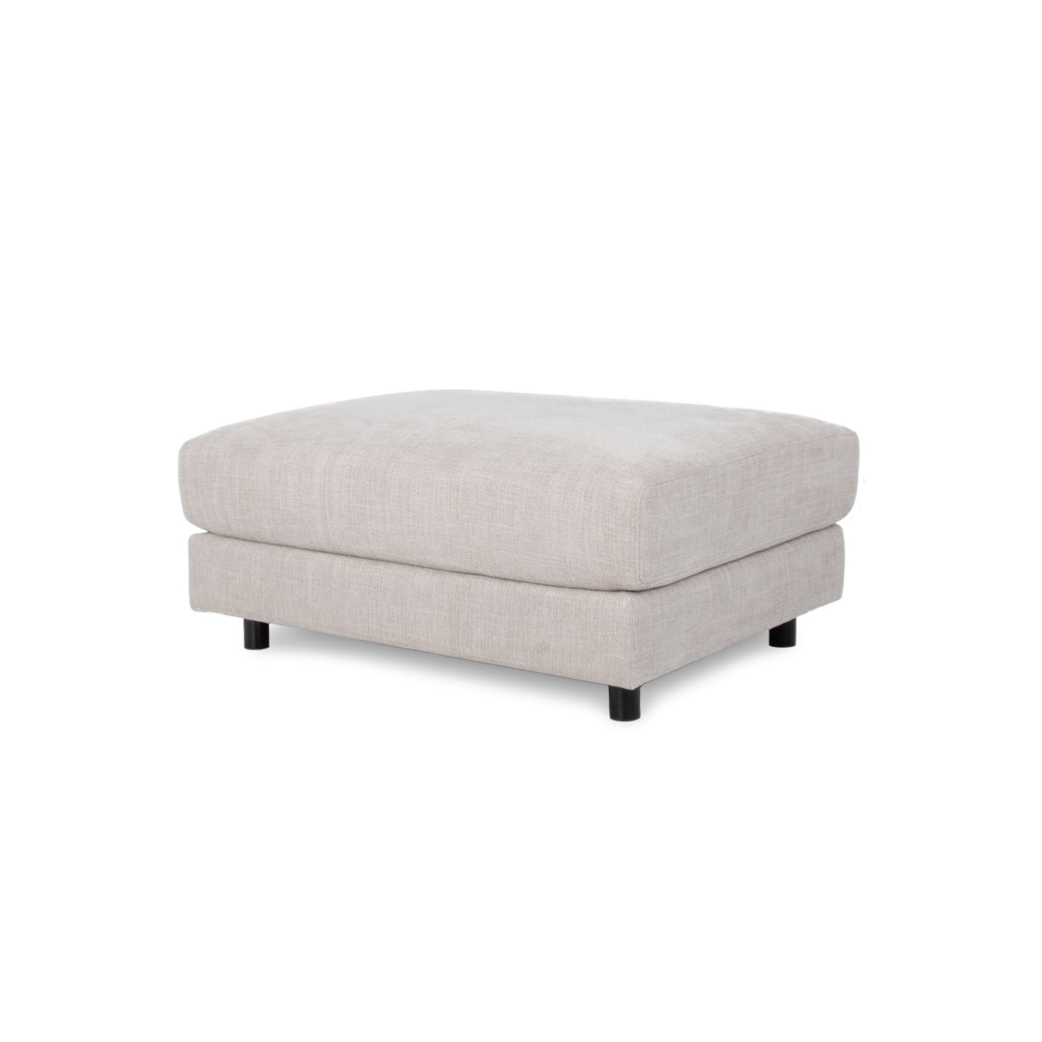 Alex Fabric Ottoman