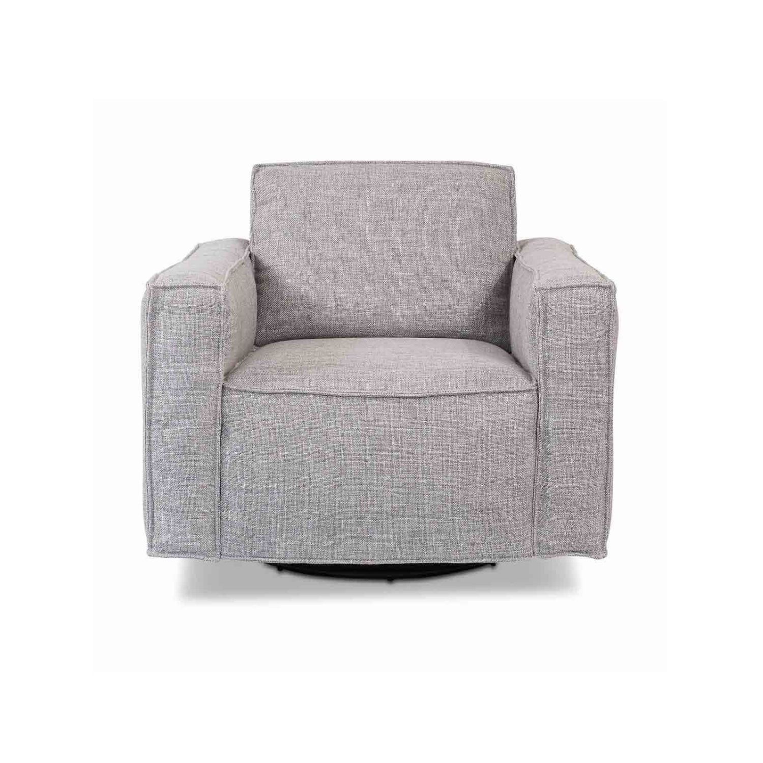Archie Fabric Swivel Chair