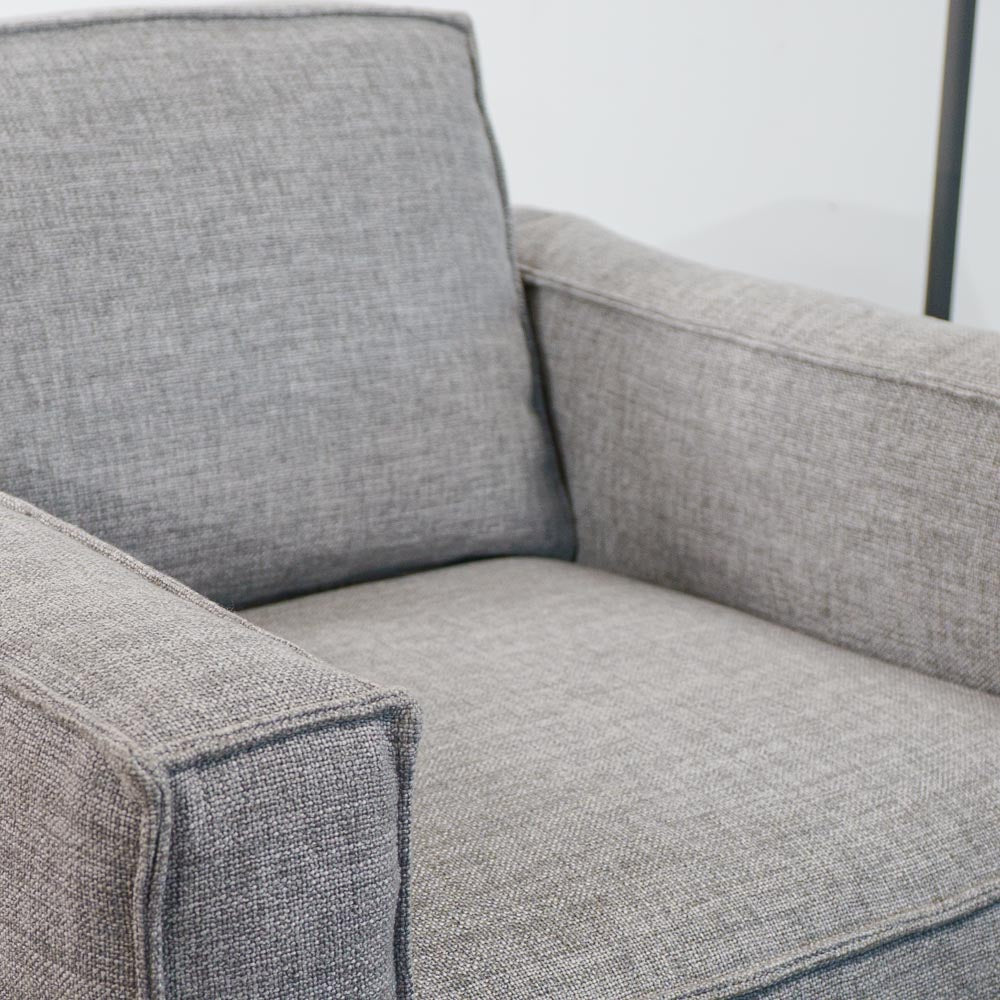 Archie Fabric Swivel Chair