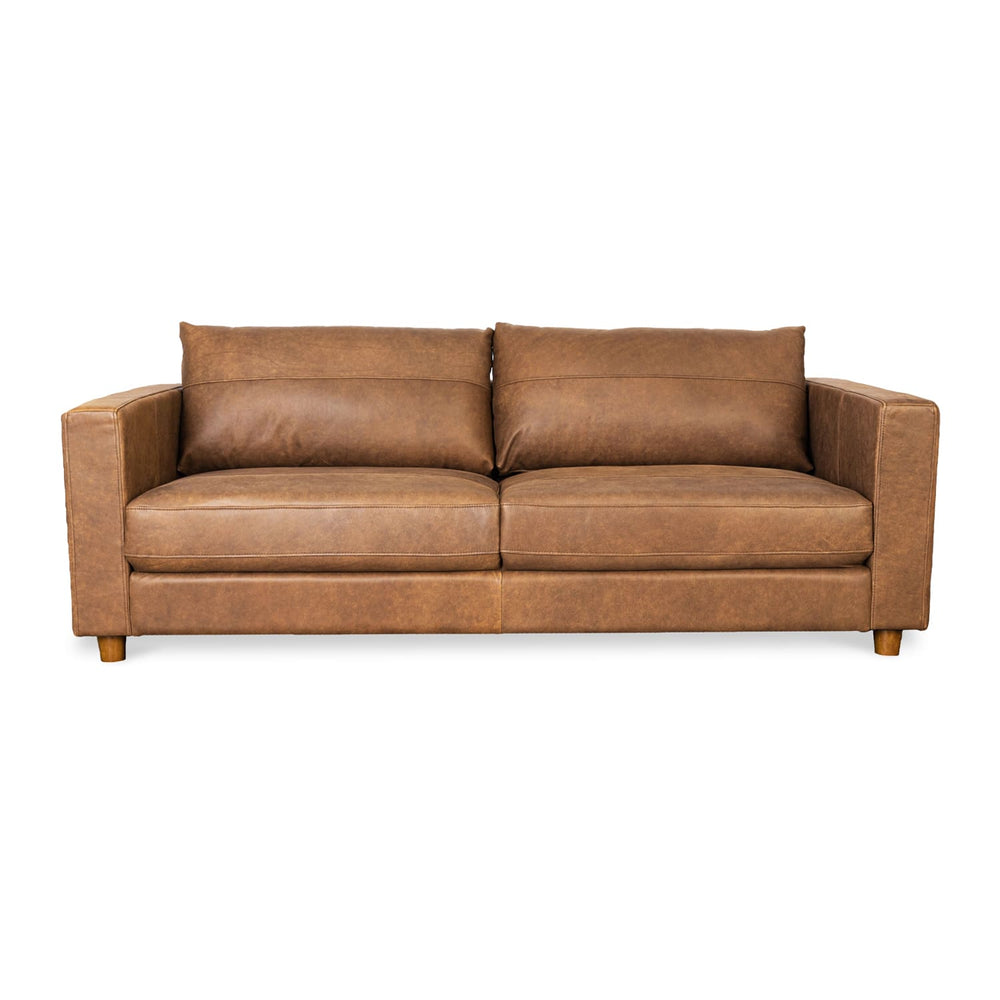 Barcelona leather 3 seat sofa secret sofa