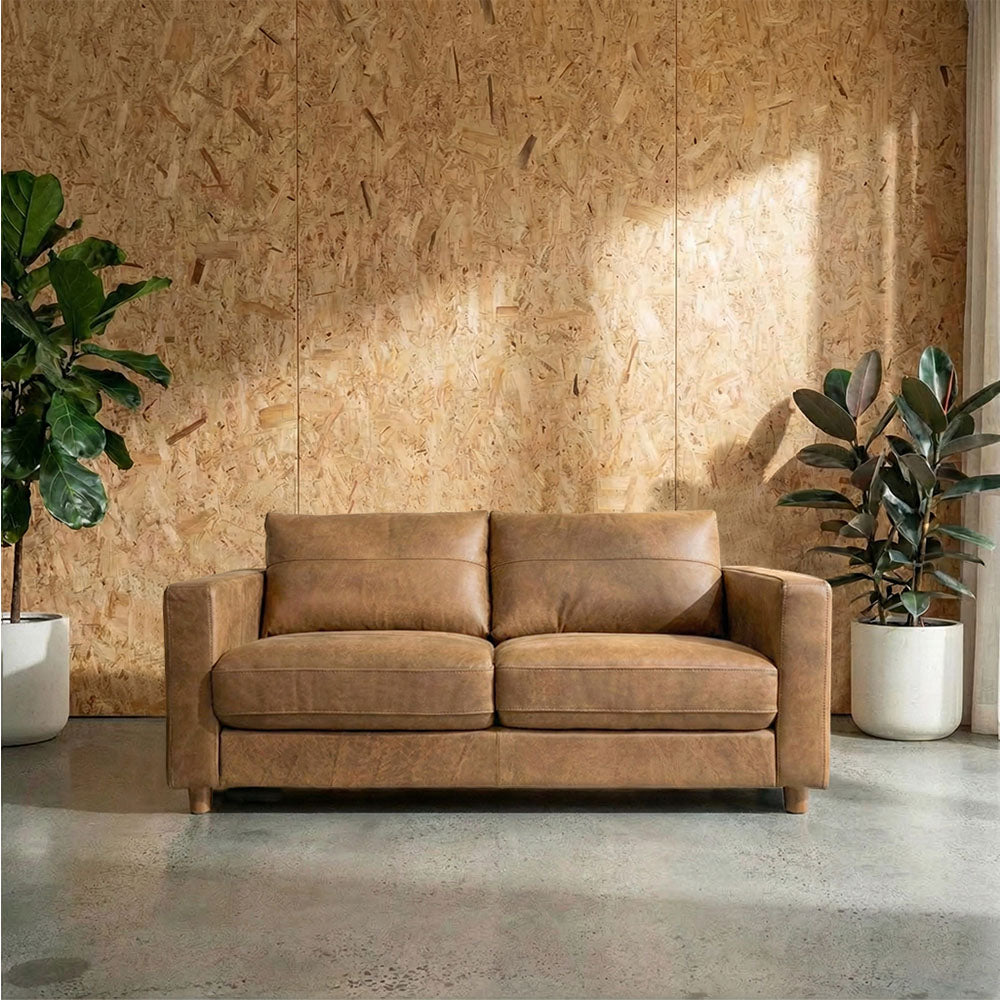Barcelona Leather 2.5 Seat Sofa