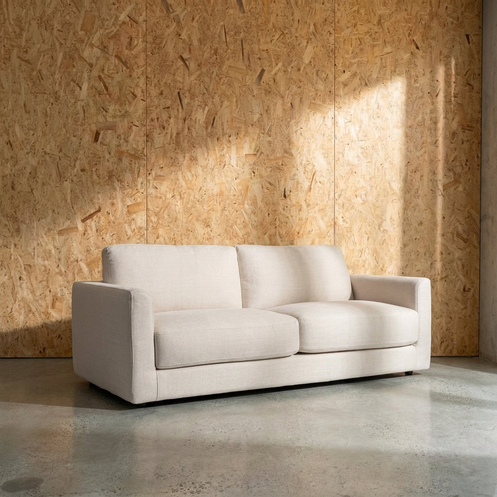Bella Fabric 3 Seat Sofa