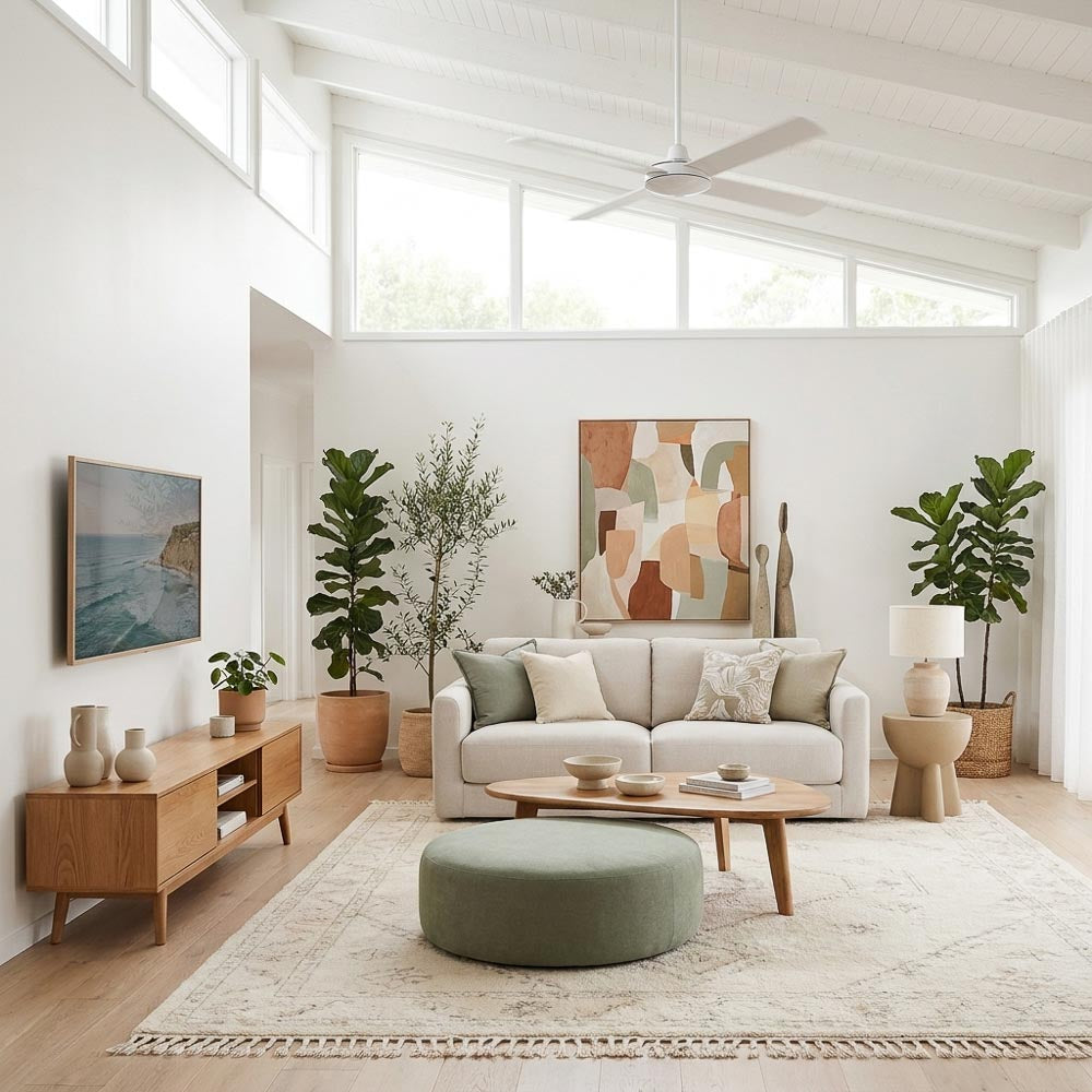 Bella Fabric 3 Seat Sofa