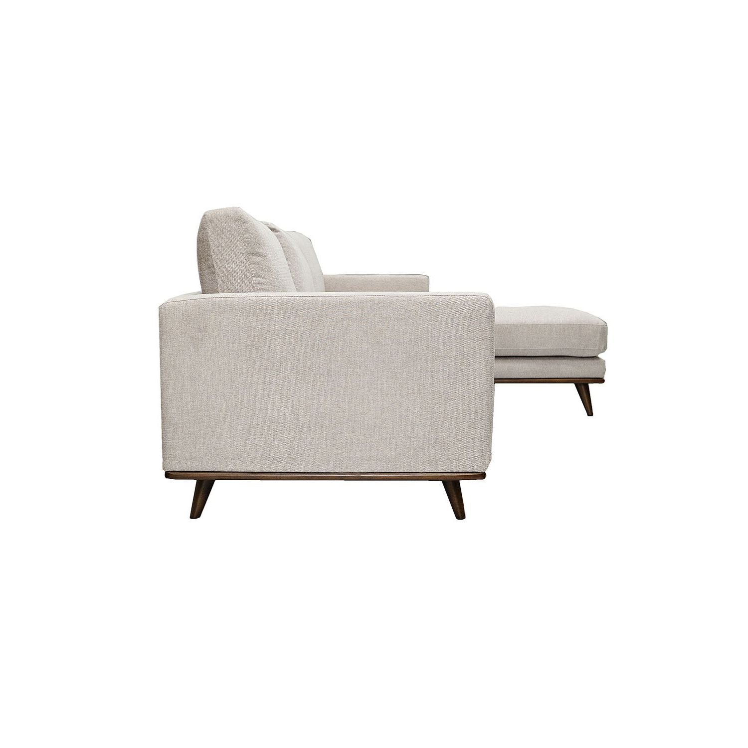 Boston Fabric Right Side Facing Chaise Lounge