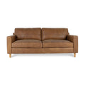 Cara Leather 3 Seat Sofa