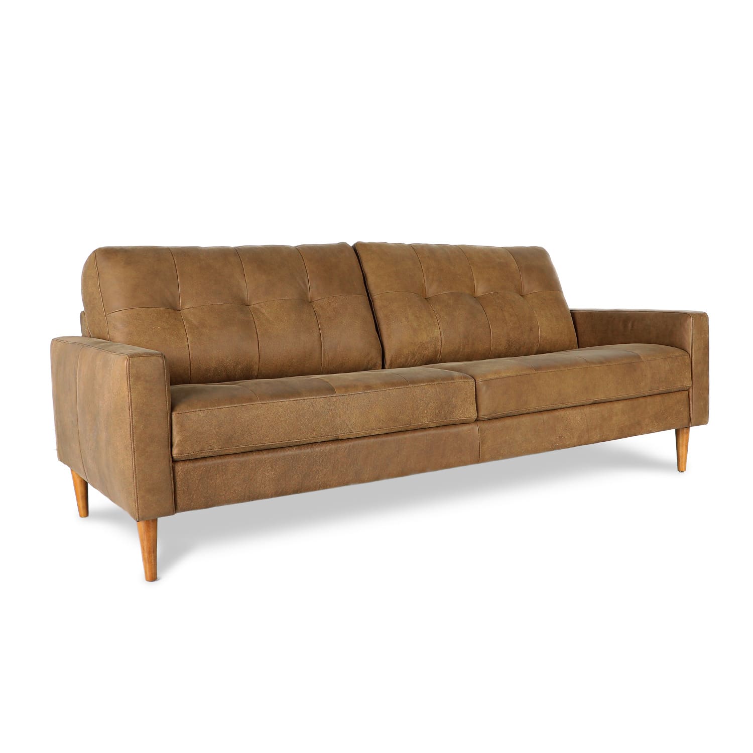 Classic Leather 3 Seat Sofa