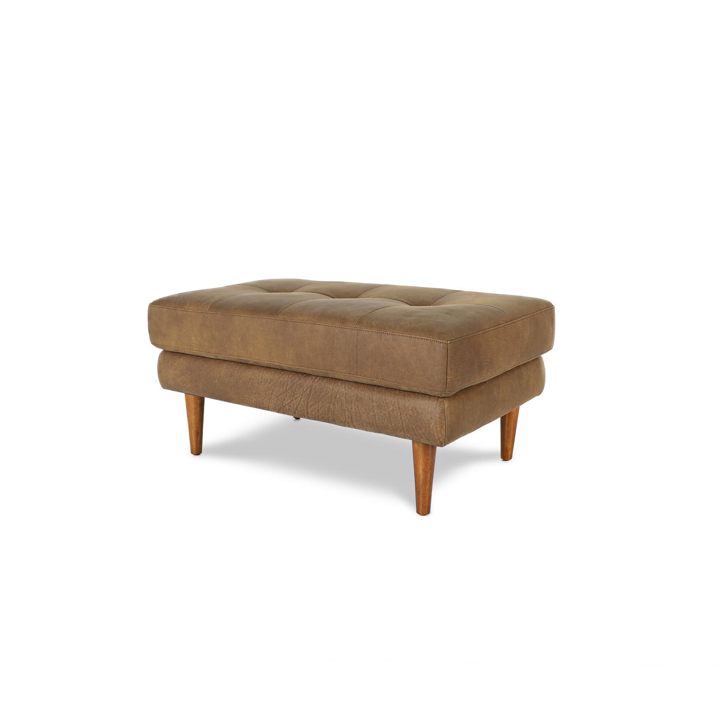 Classic Leather Ottoman