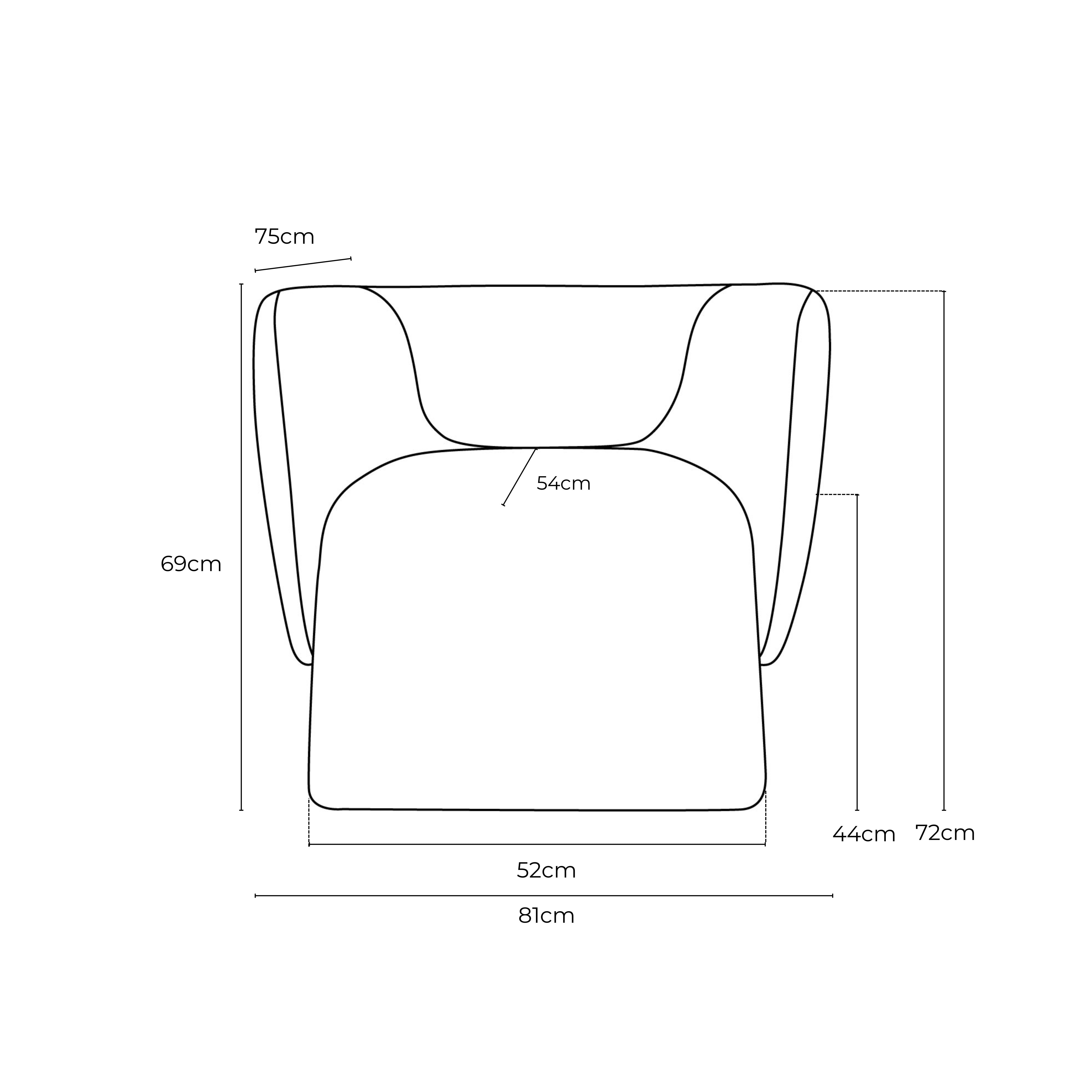 Camille Fabric Chair