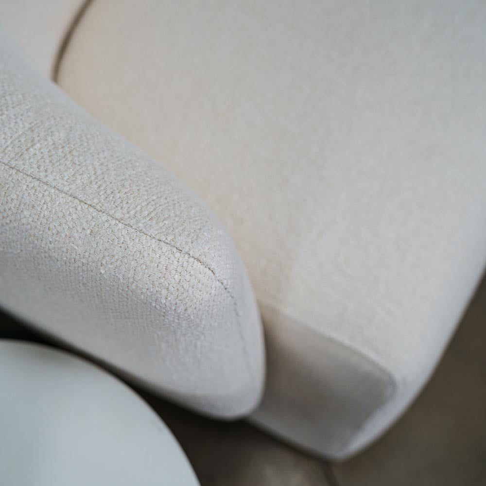 Camille Fabric Chair in Lola Cream Online Warehouse Sale