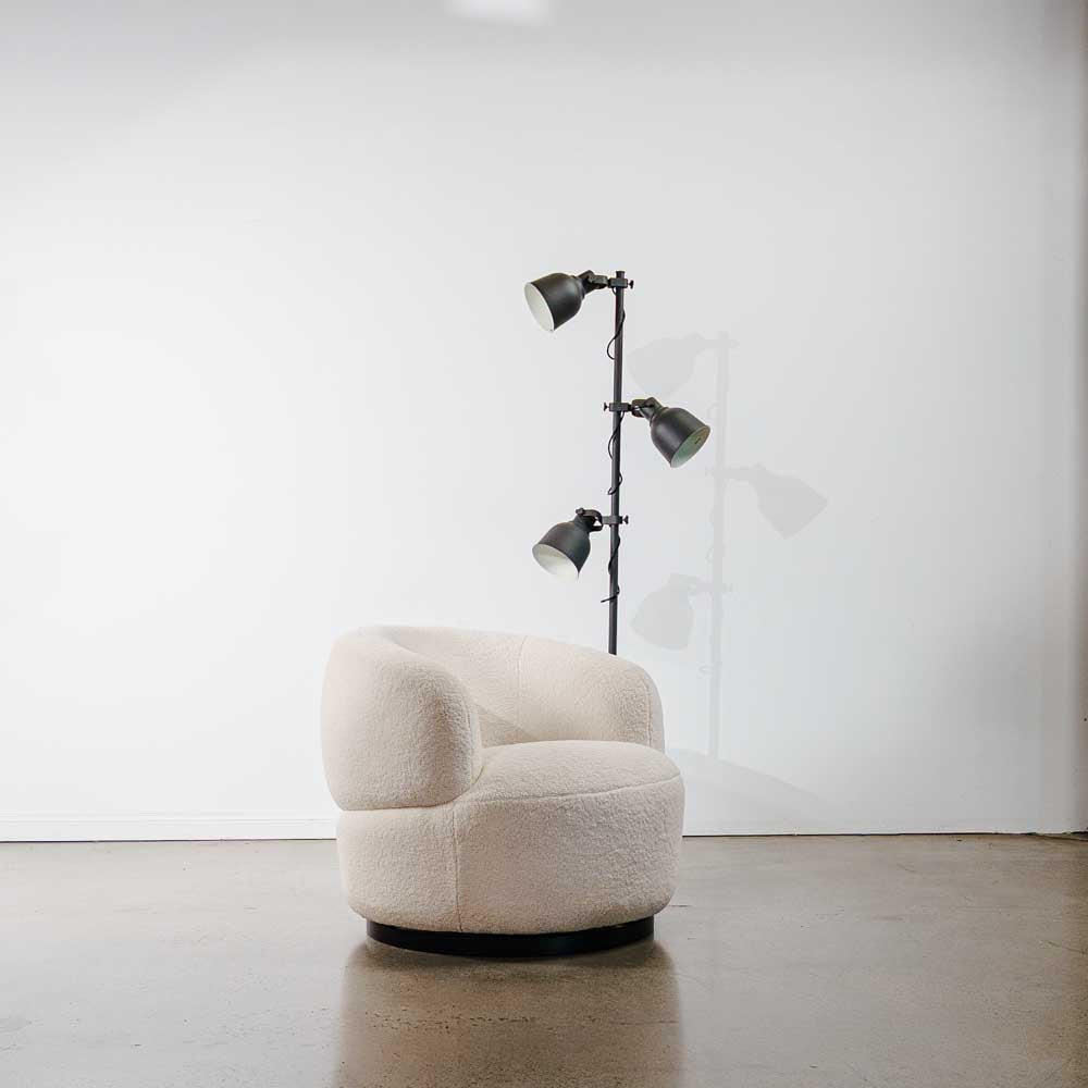 Berlin Fabric Swivel Chair