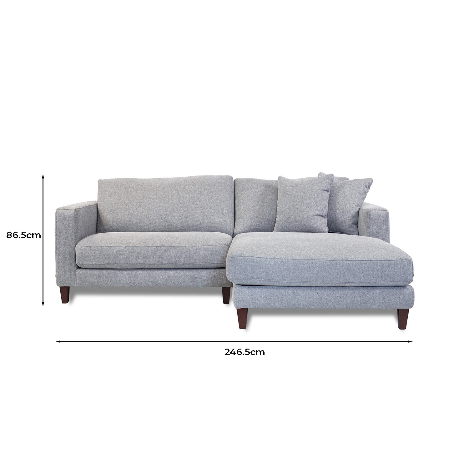 Chelsea Deep 2.5 Seat + Chaise RSF