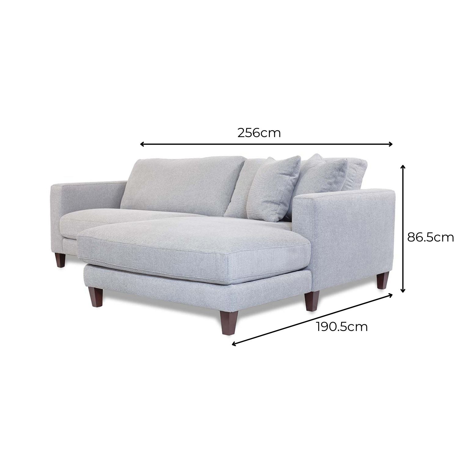 Chelsea Deep 2.5 Seat + Chaise RSF