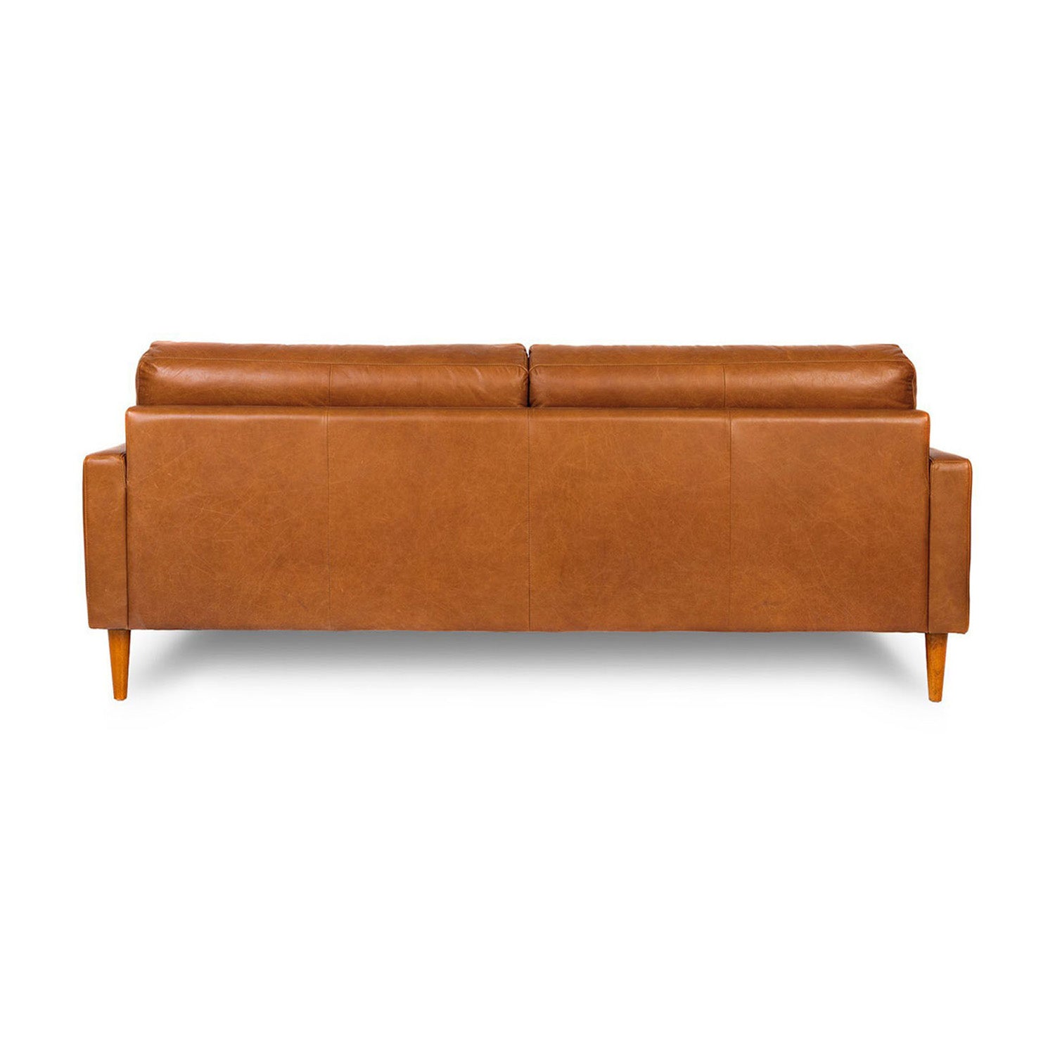 Classic Leather 3 Seat Sofa in Vintage Honey