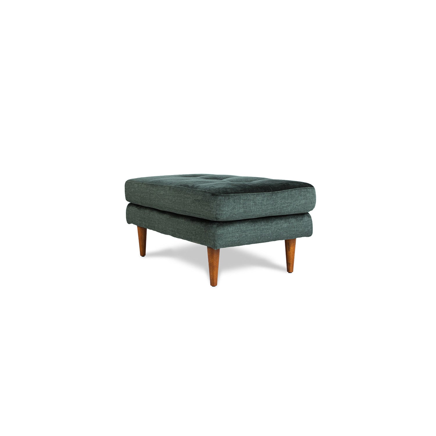 Classic Vogue Velvet Ottoman