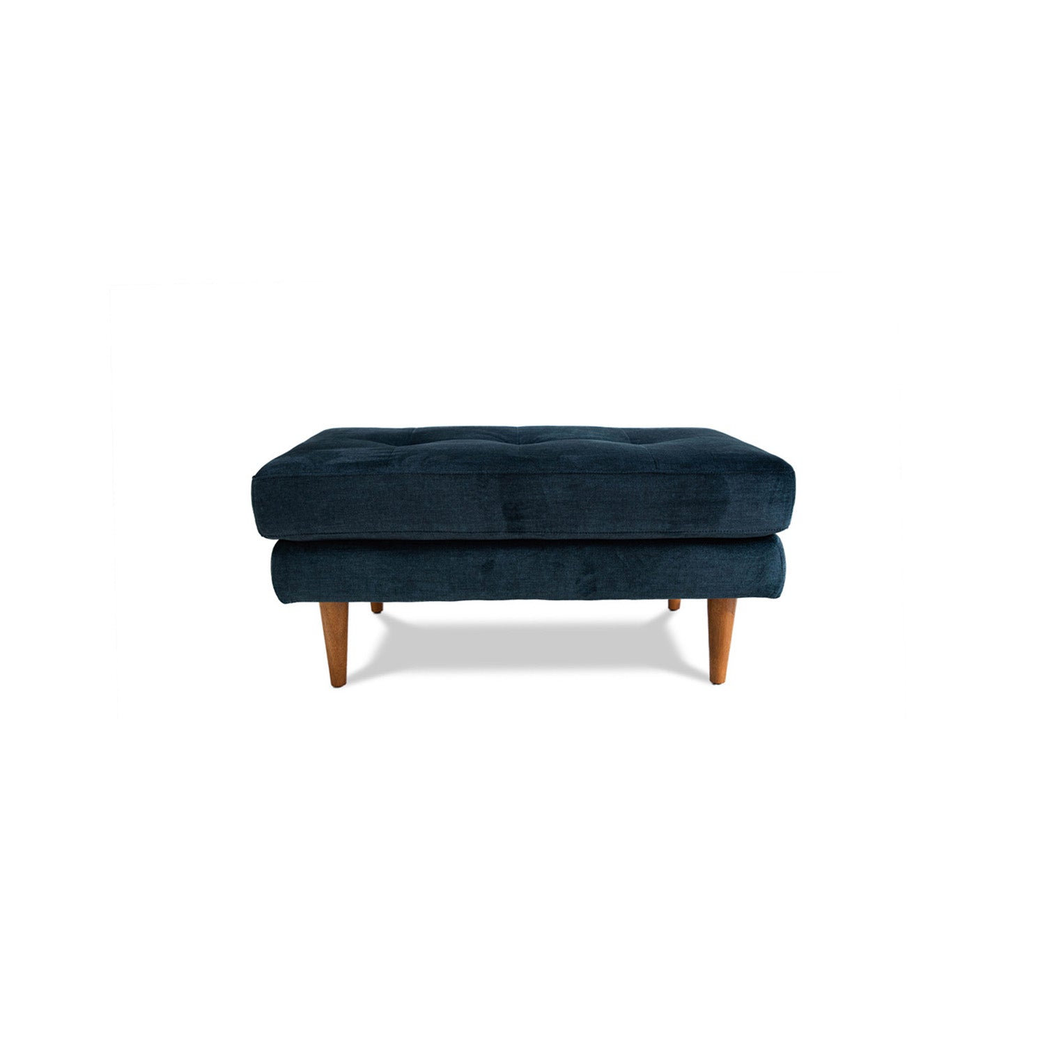 Classic Vogue Velvet Ottoman