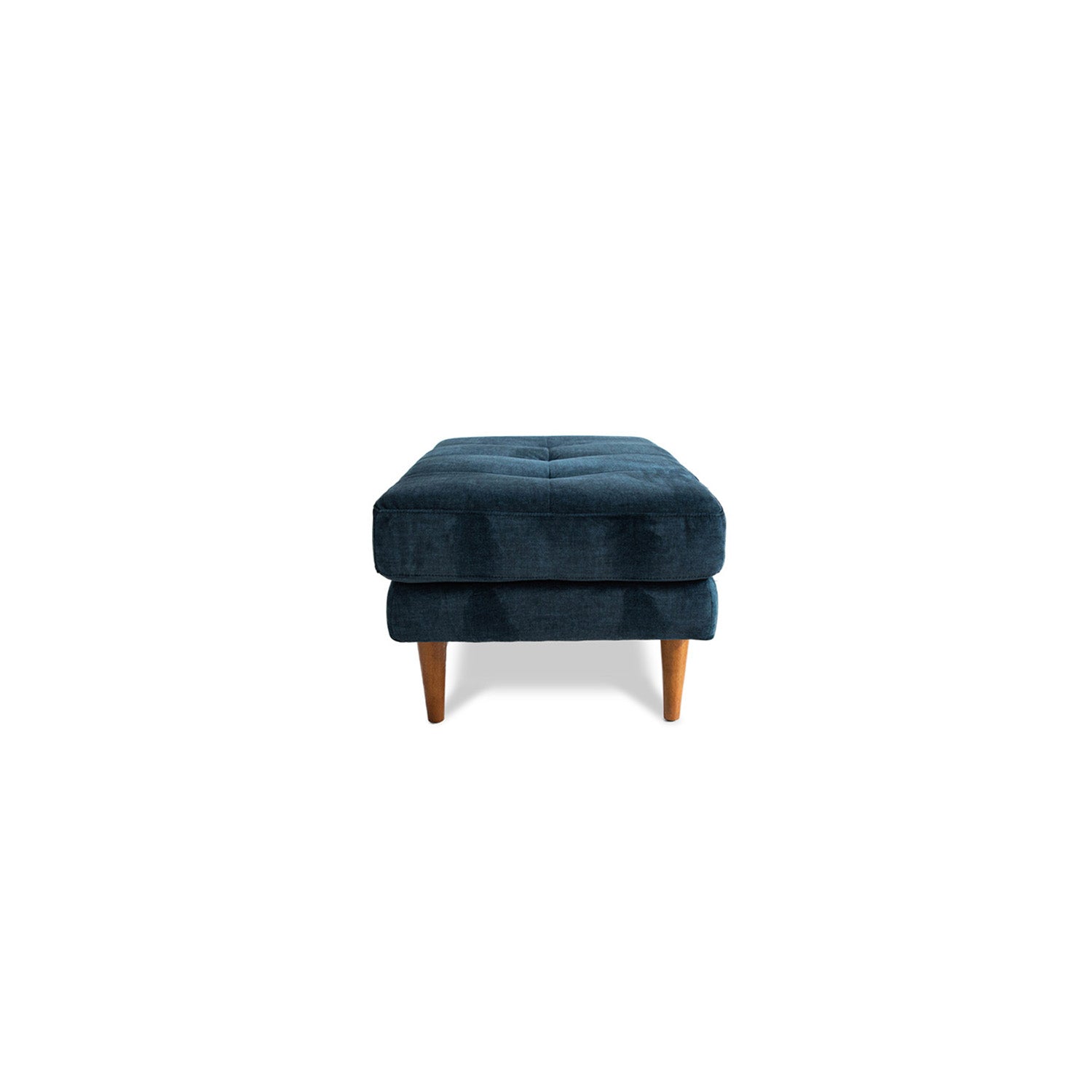 Classic Vogue Velvet Ottoman