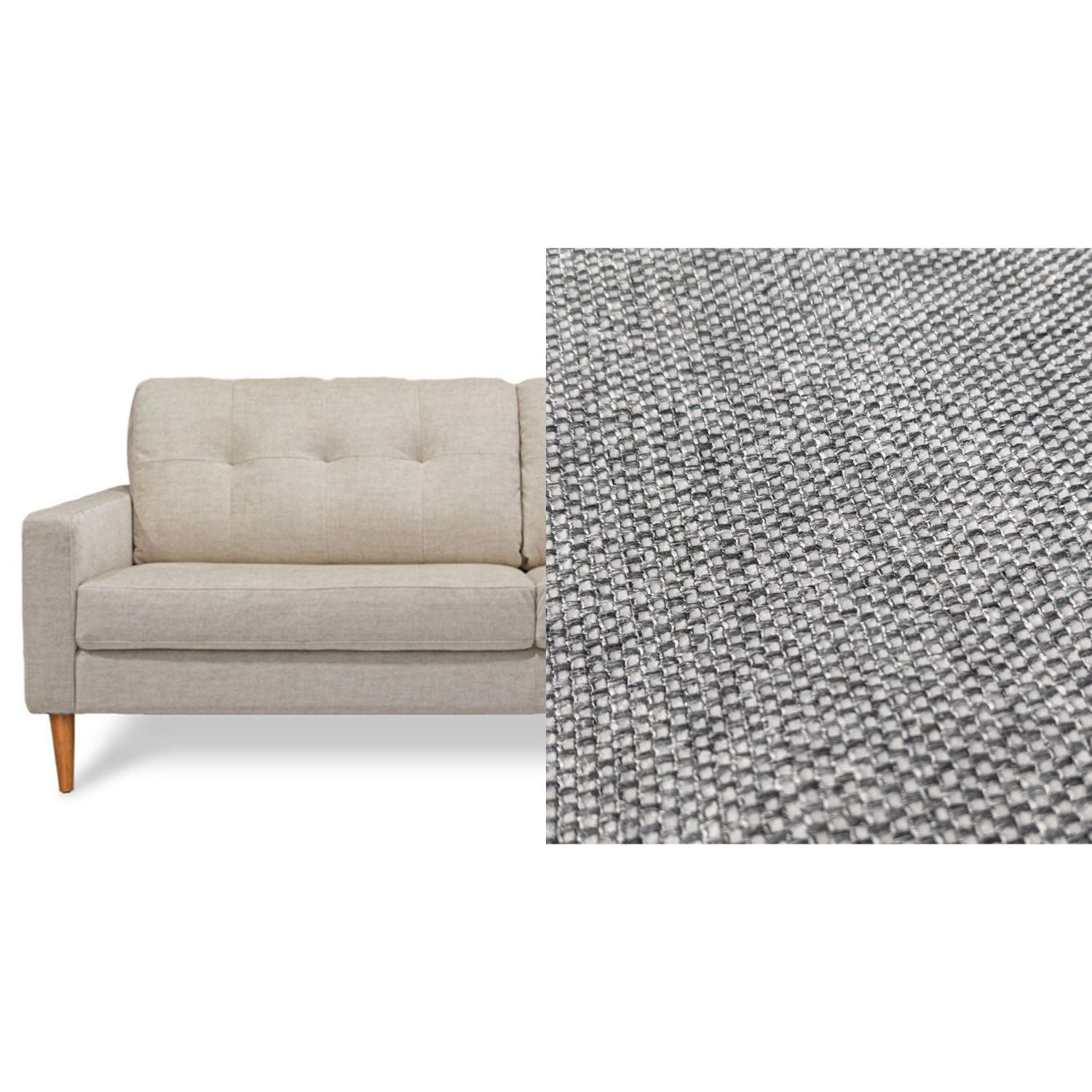 Classic Fabric 3 Seat Sofa