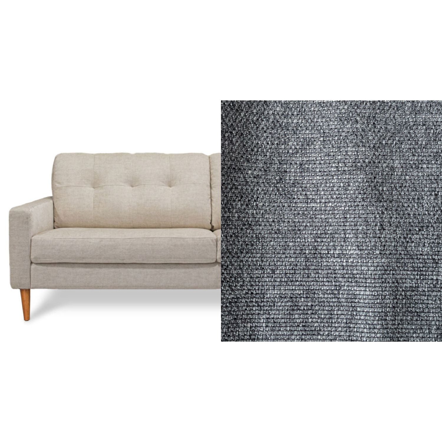 Classic Fabric 3 Seat Sofa