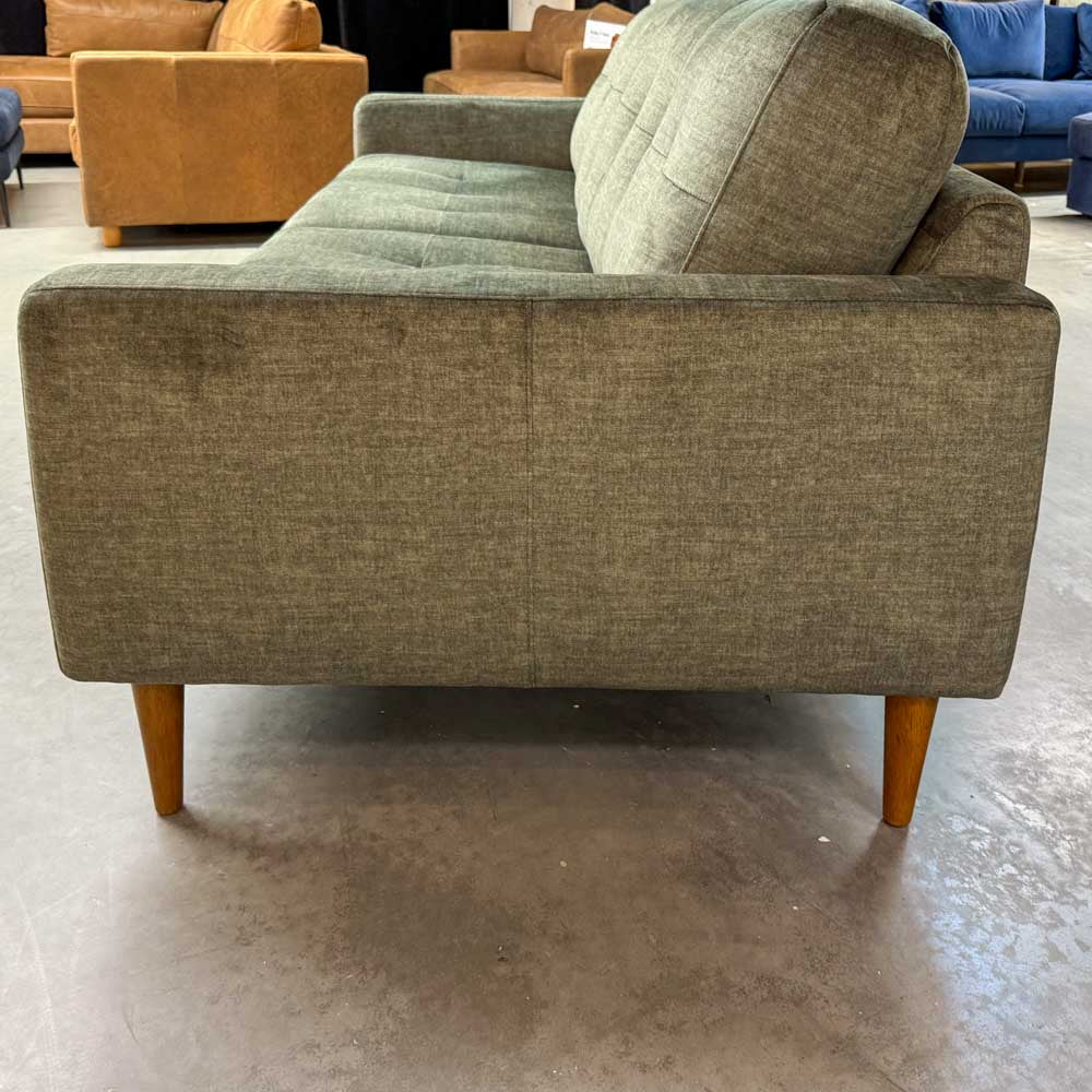 Imperfect Classic Vogue Velvet 3 Seat in Vogue Moss