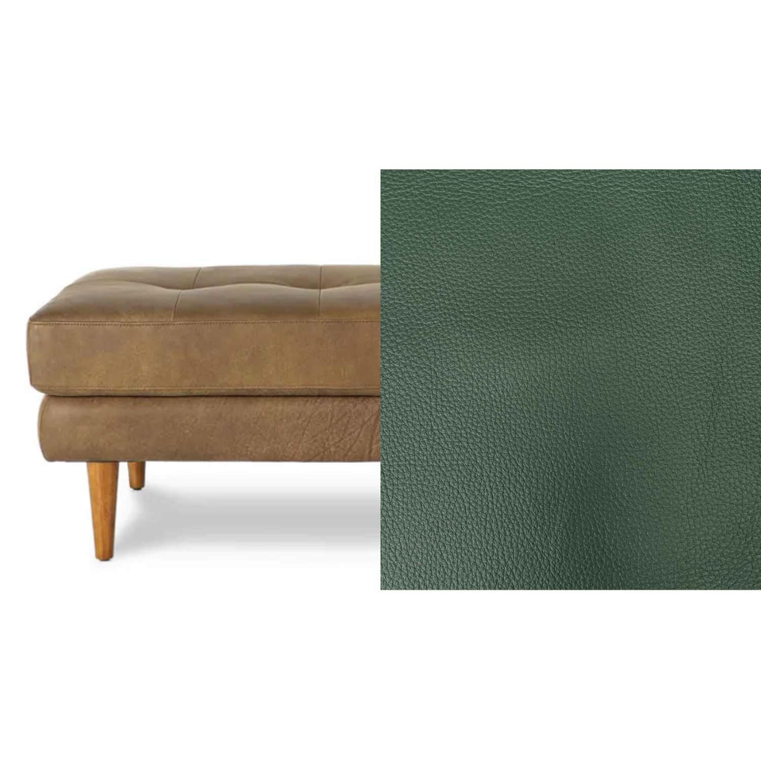 Classic Leather Ottoman