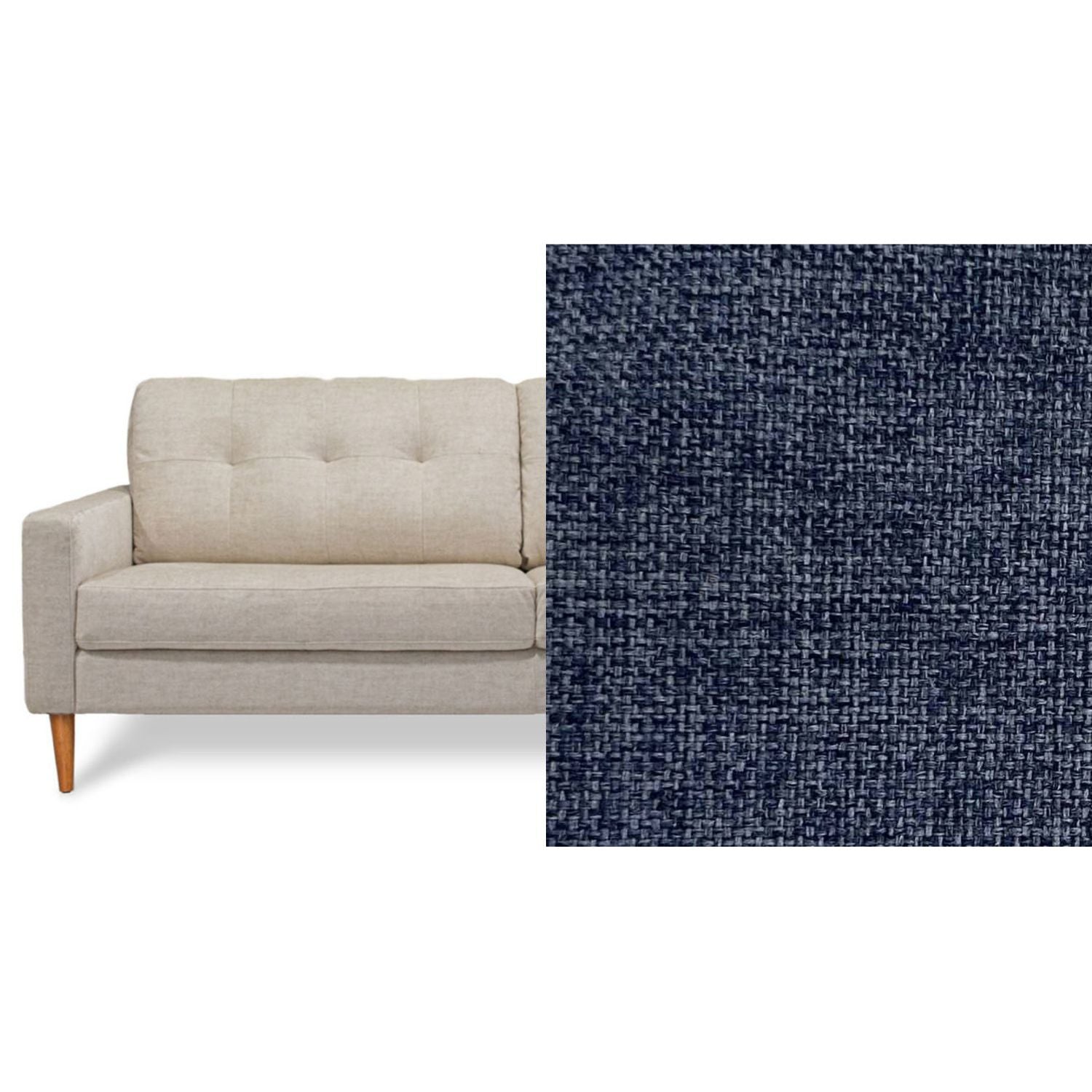 Classic Fabric 3 Seat Sofa