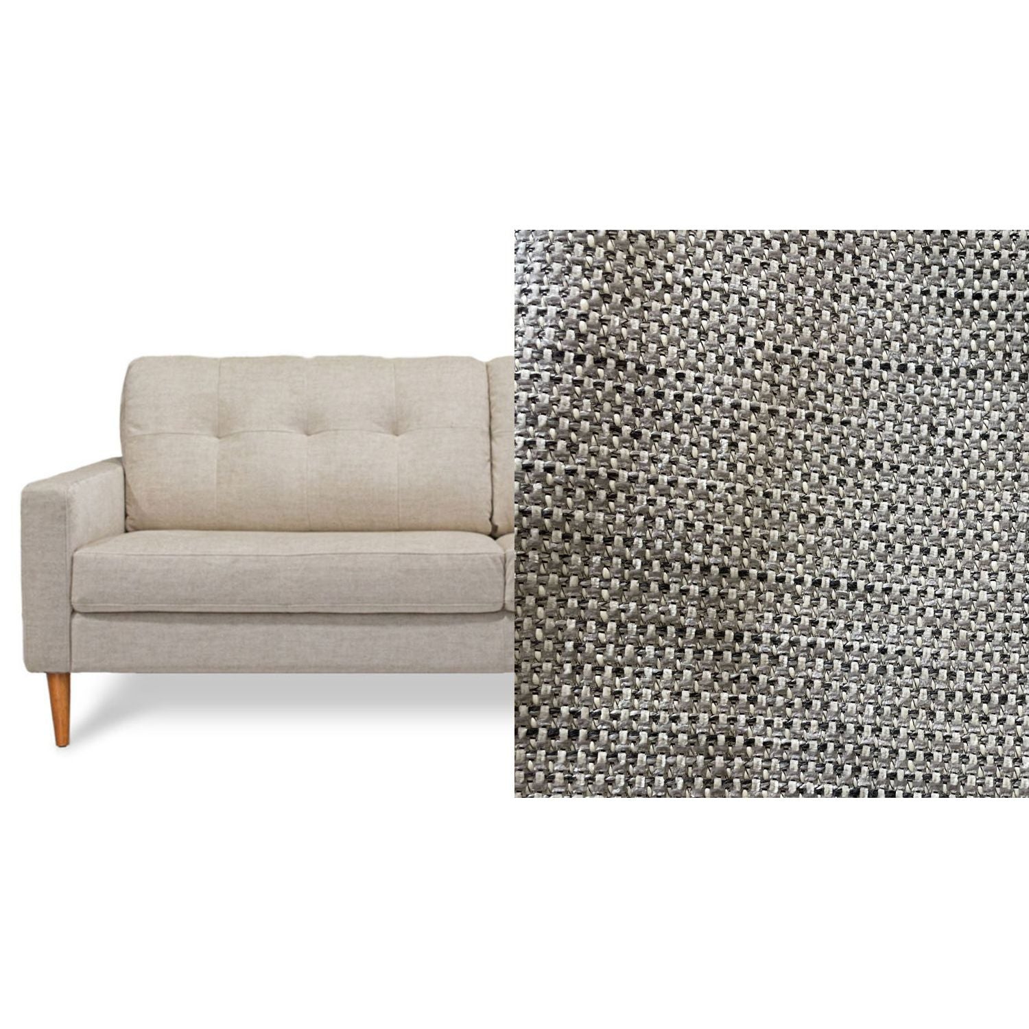 Classic Fabric 3 Seat Sofa
