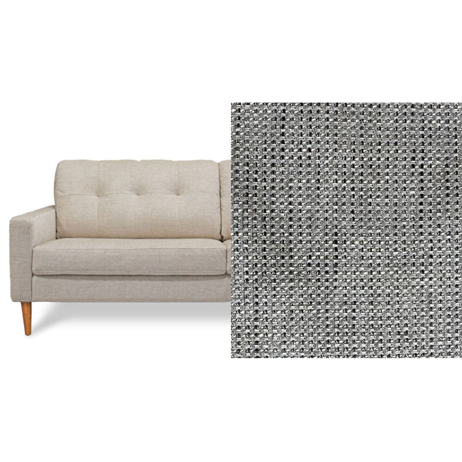 Classic Fabric 3 Seat Sofa