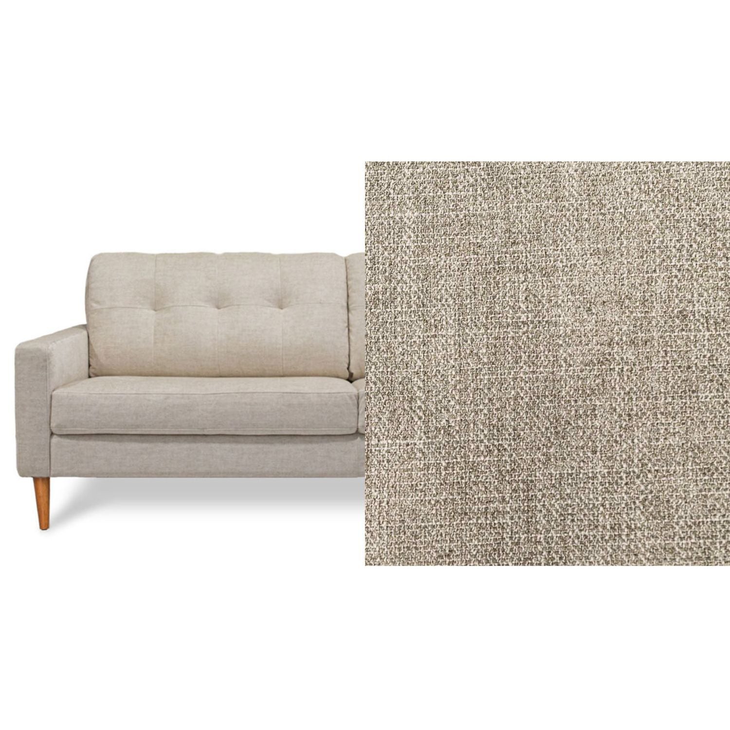 Classic Fabric 3 Seat Sofa