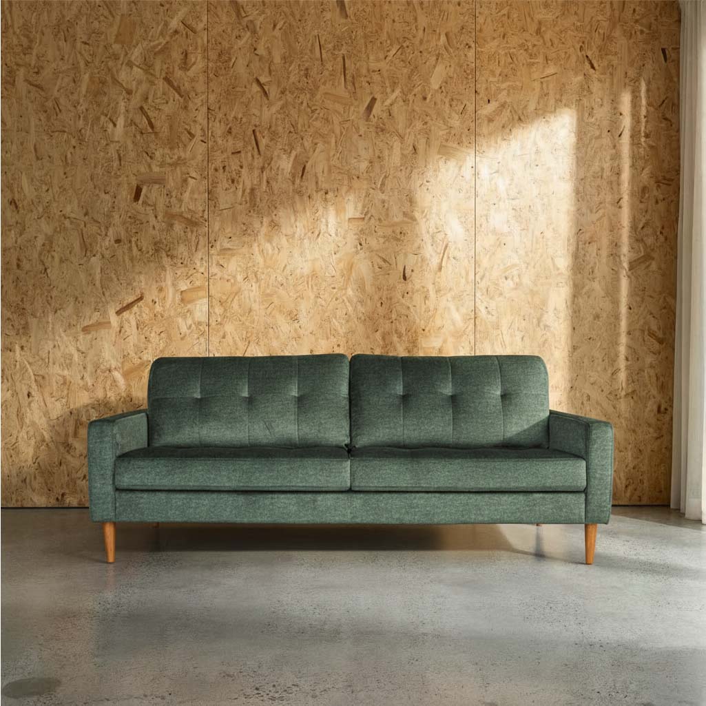 Classic Fabric 3 Seat Sofa