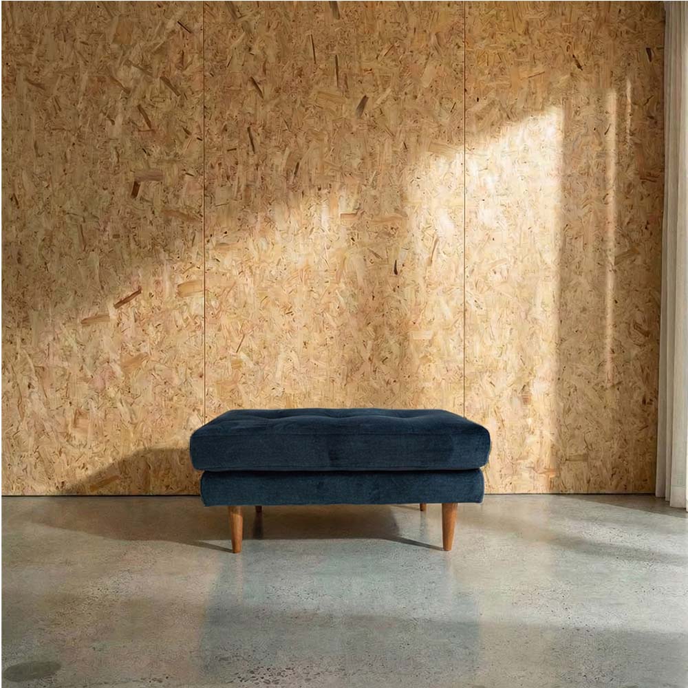 Classic Fabric Ottoman