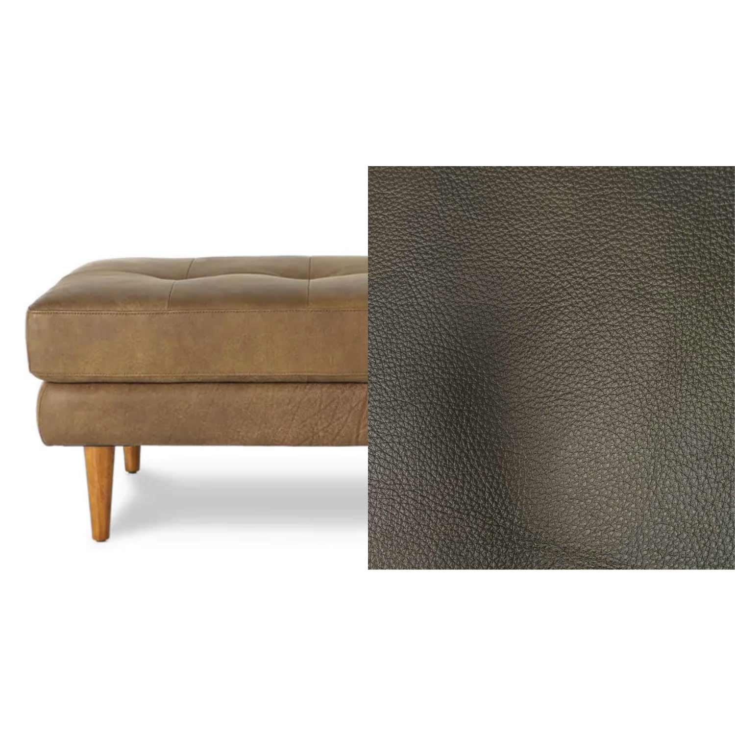 Classic Leather Ottoman