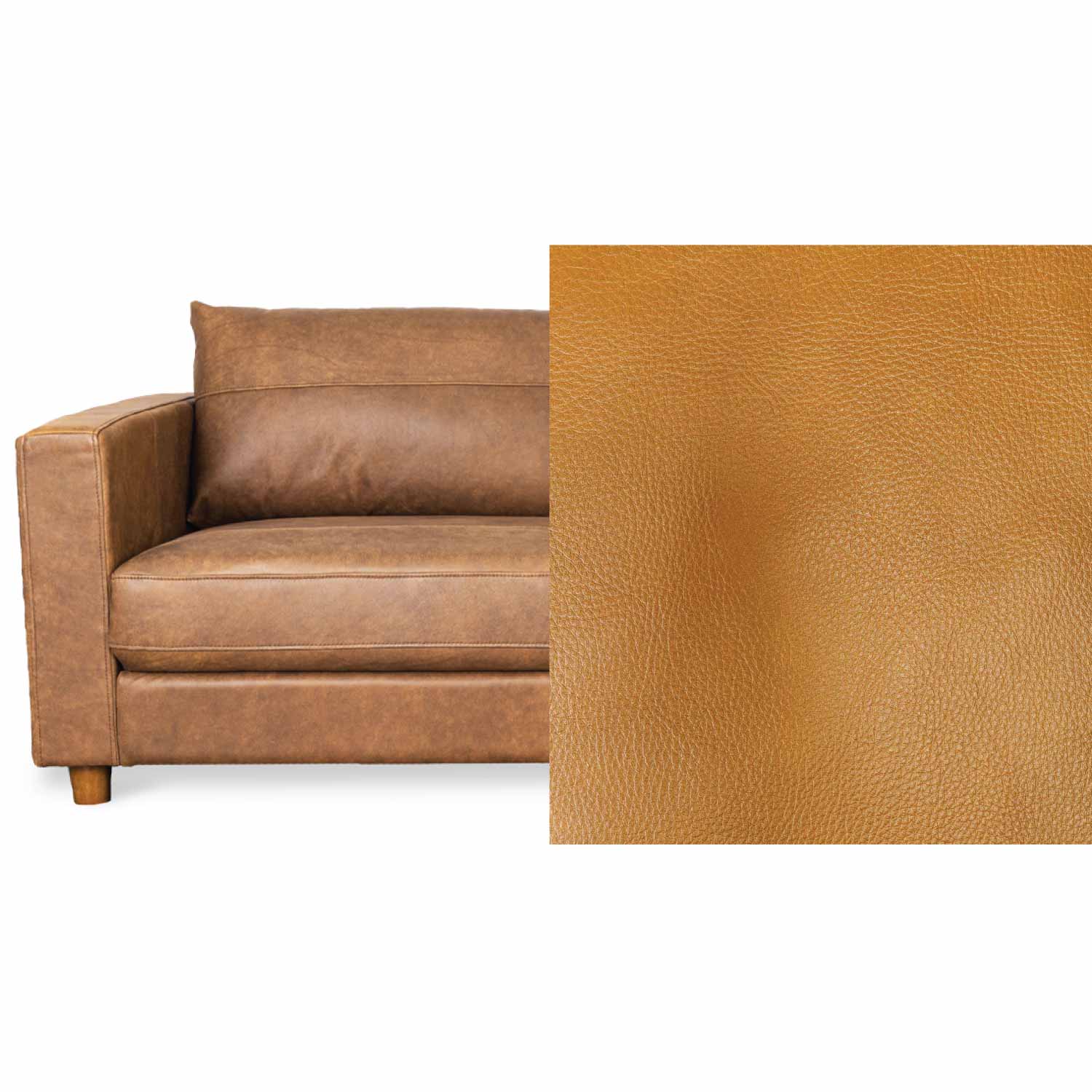 Barcelona Leather 3 Seat Sofa