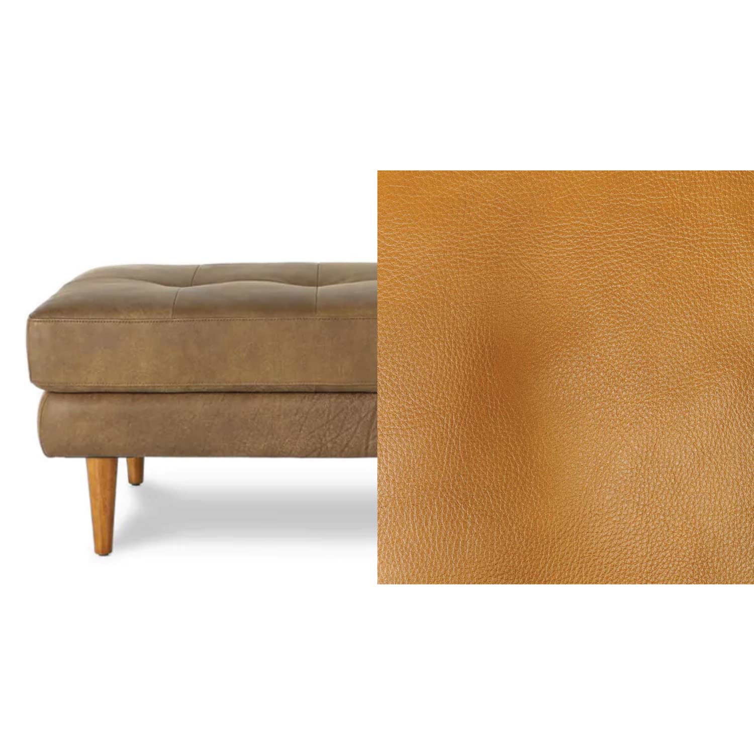 Classic Leather Ottoman