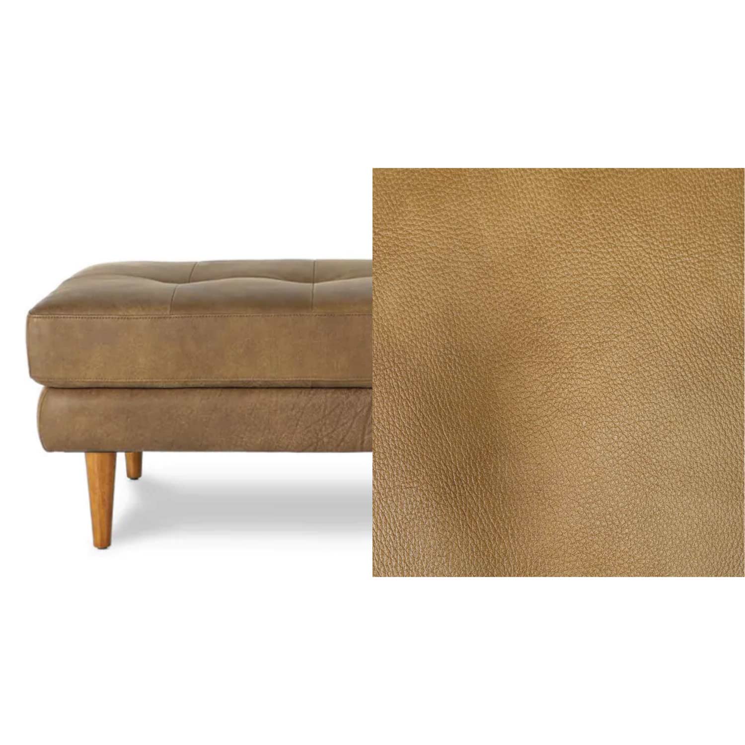 Classic Leather Ottoman