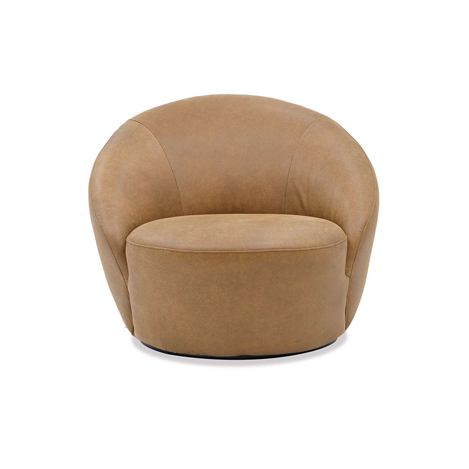 Daisy Leather Swivel Chair