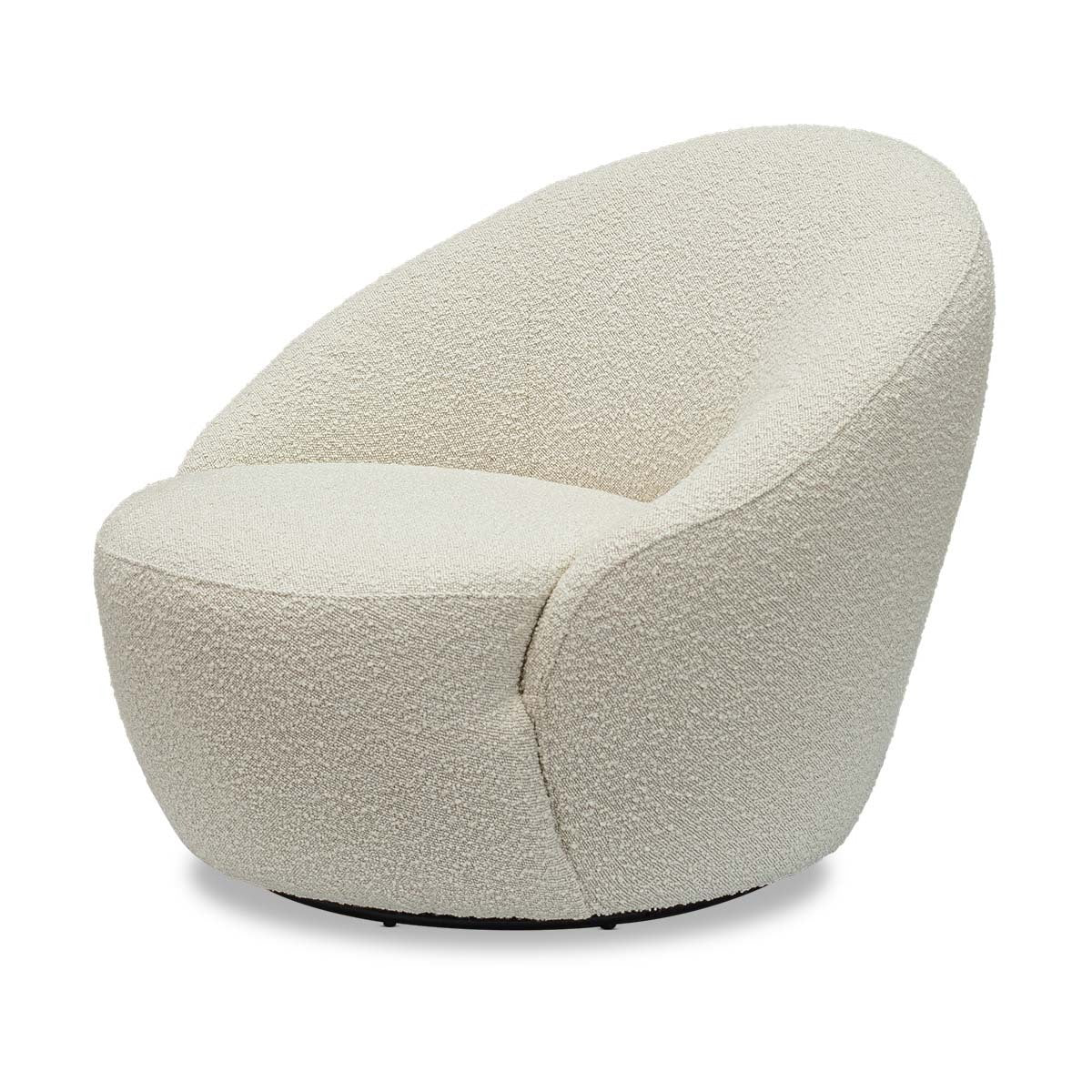 Daisy Fabric Swivel Chair