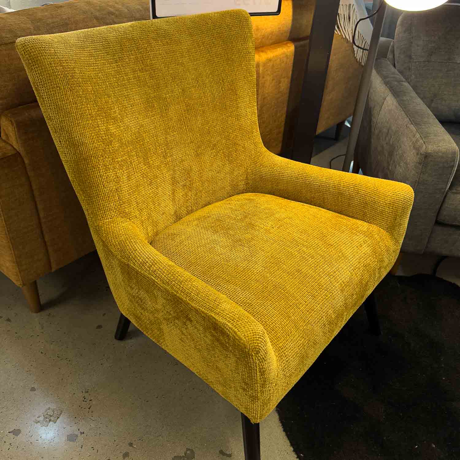 Imperfect Esprit Fabric Chair in Vogue Amber