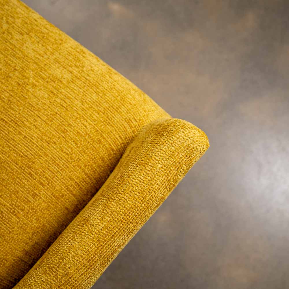 Esprit Fabric Chair in Elise Mustard Online Warehouse Sale